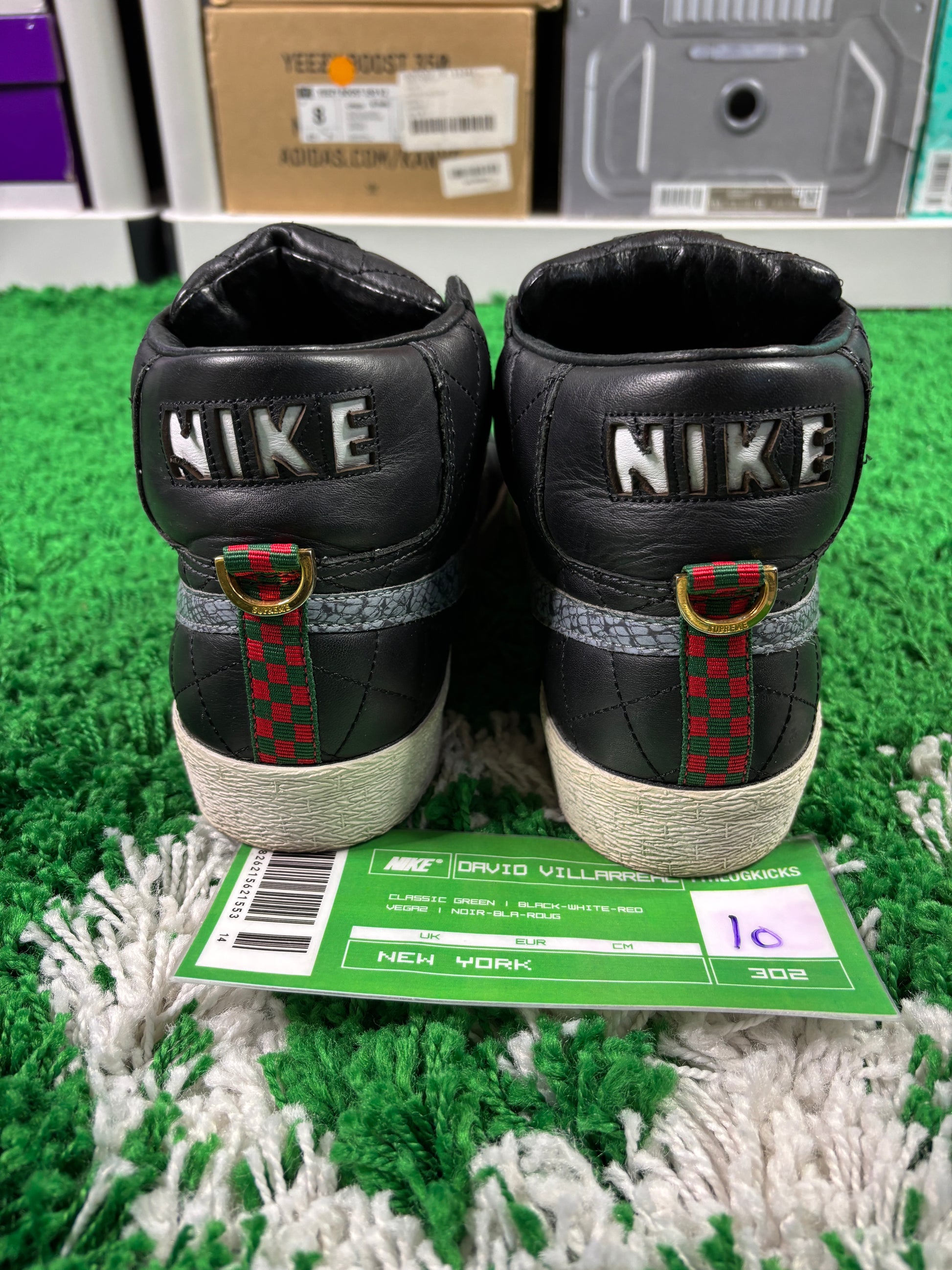 Nike Sb Black Supreme Blazer - Size 10