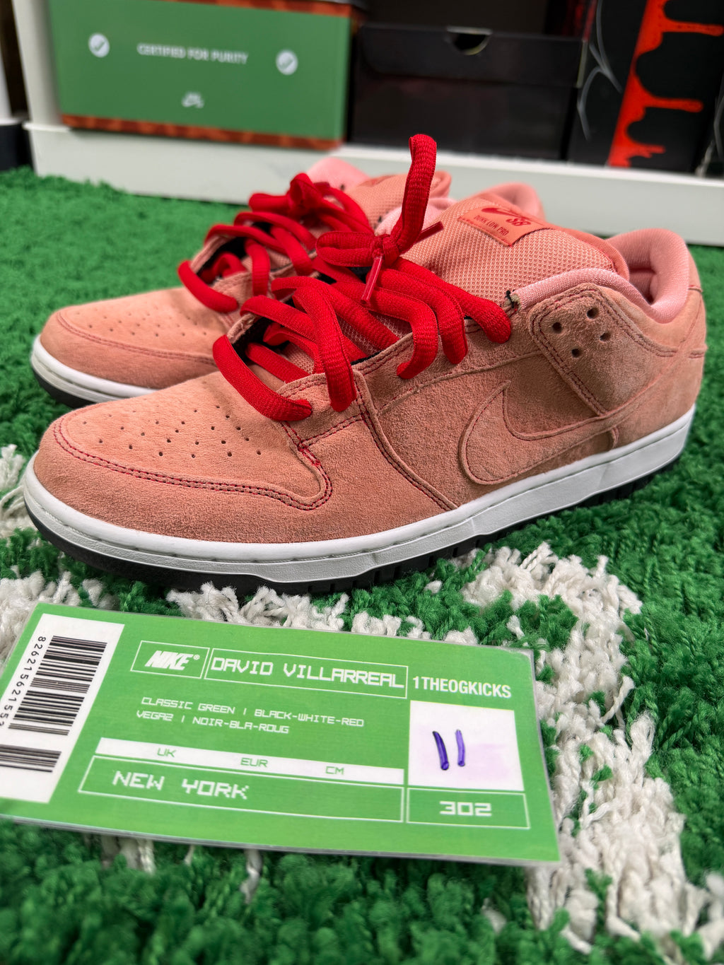 Nike Sb Pink Pigs - Size 11