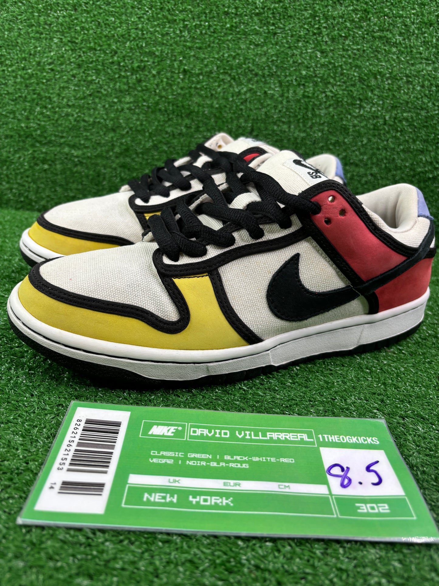 Nike Sb Piet Mondrain - Size 8.5