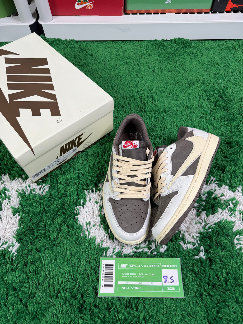 Jordan 1 Low Travis Scott Reverse Mocha - Size 8.5