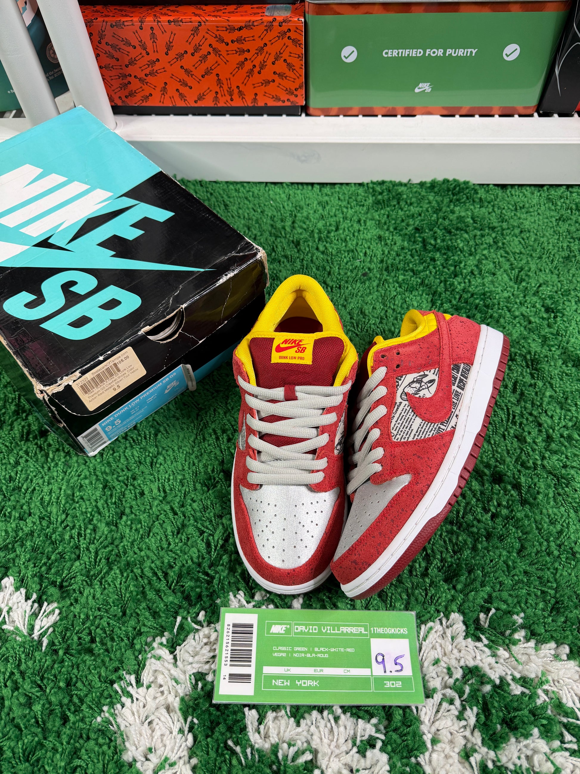 Nike Sb Crawfish - Size 9.5