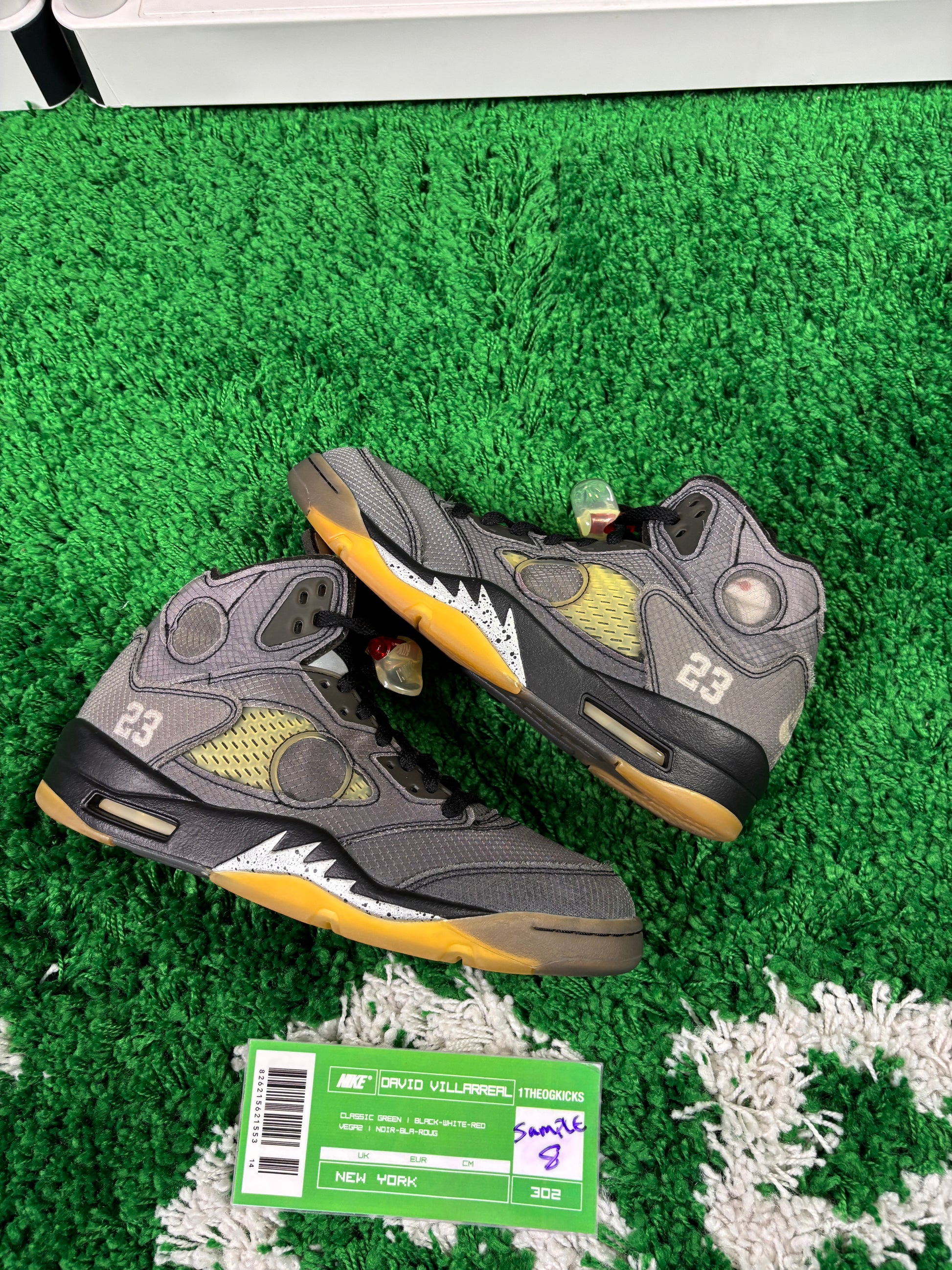 Jordan 5 Off-White Muslin SAMPLE - Size 8