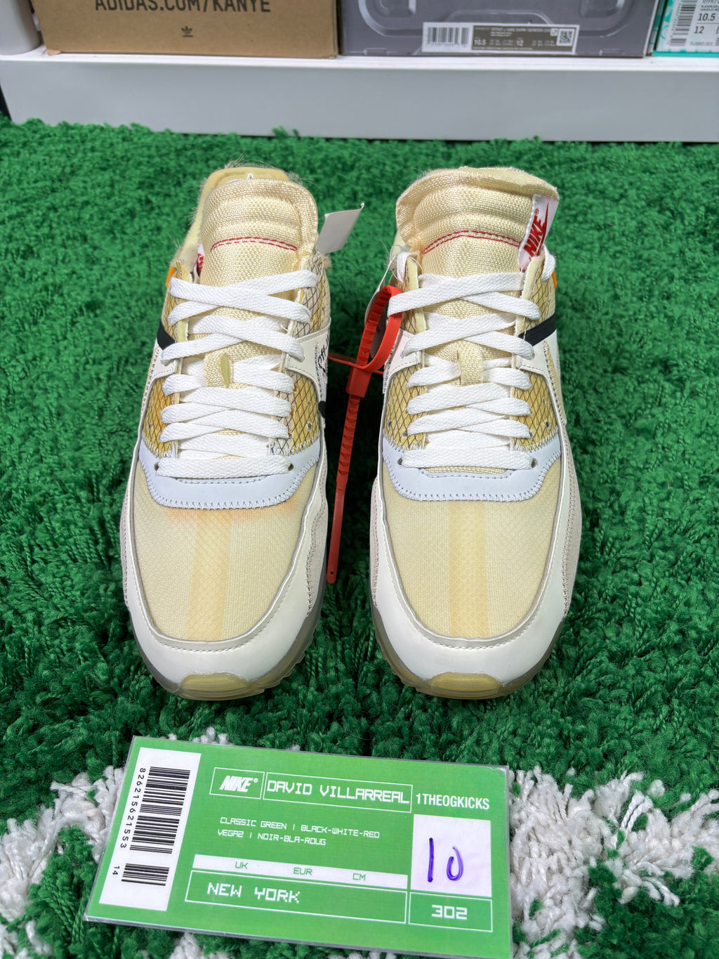 Nike Air Max 90 Off-White “The Ten” - Size 10