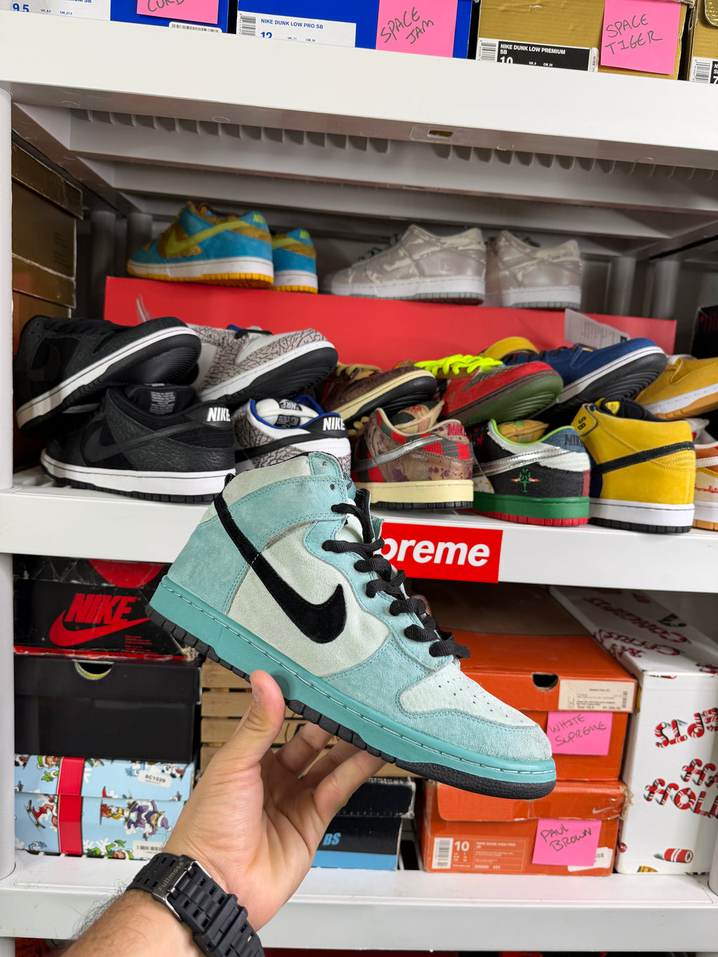 Nike Sb Sea Crystal Highs - Size 10.5