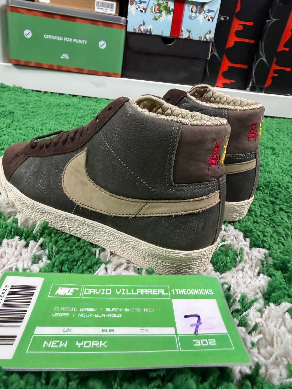 Nike Sb Elite Rasta Ants - Size 7