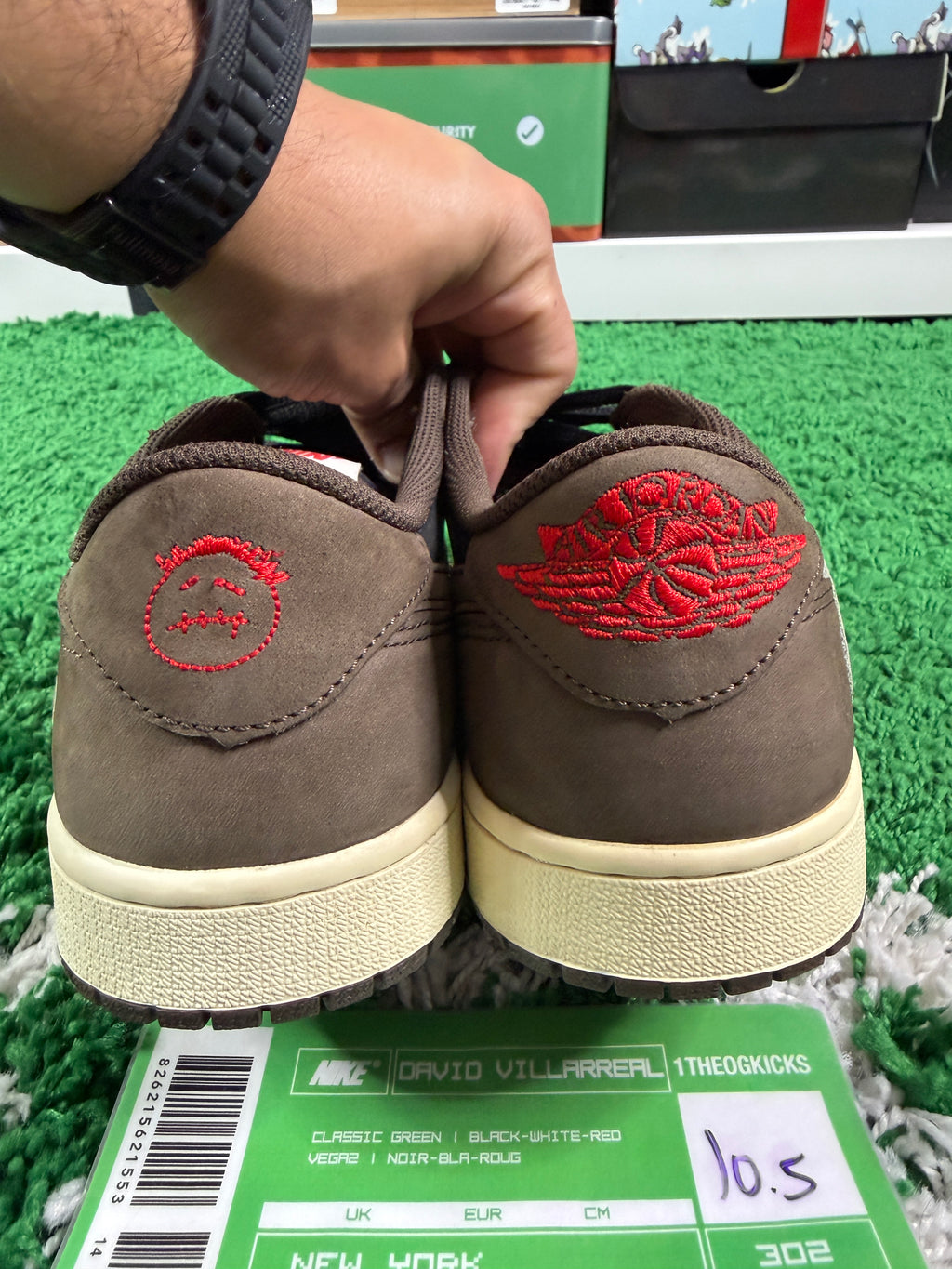 Air Jordan 1 Travis Mocha - Size 10.5