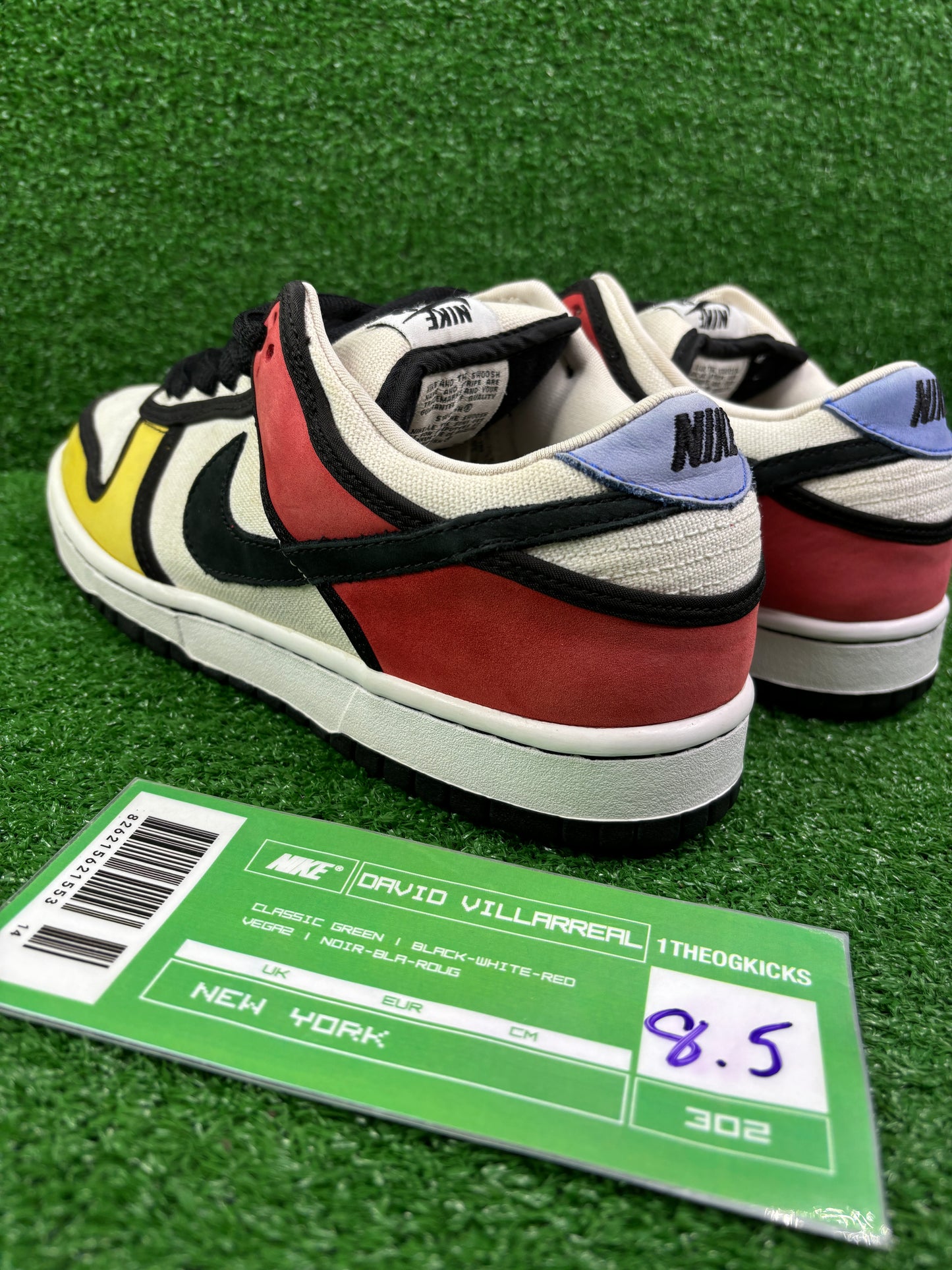 Nike Sb Piet Mondrain - Size 8.5