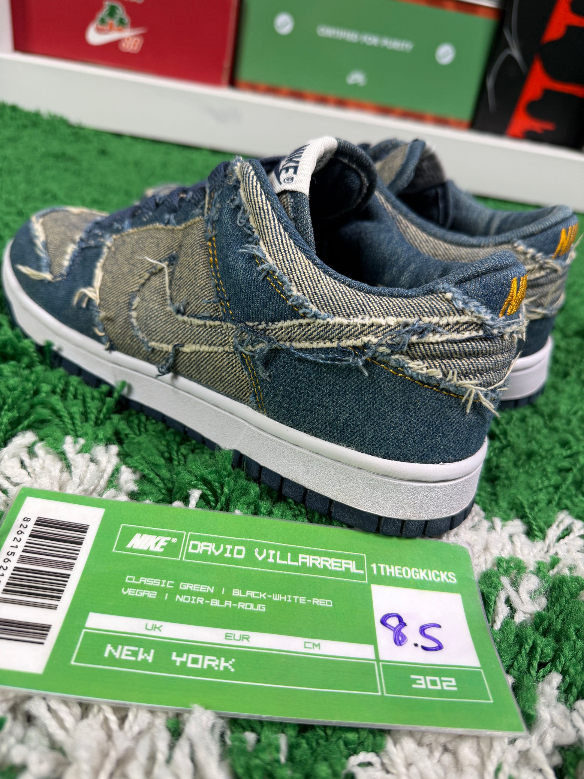 Nike Dunk CL Denim - Size 8.5