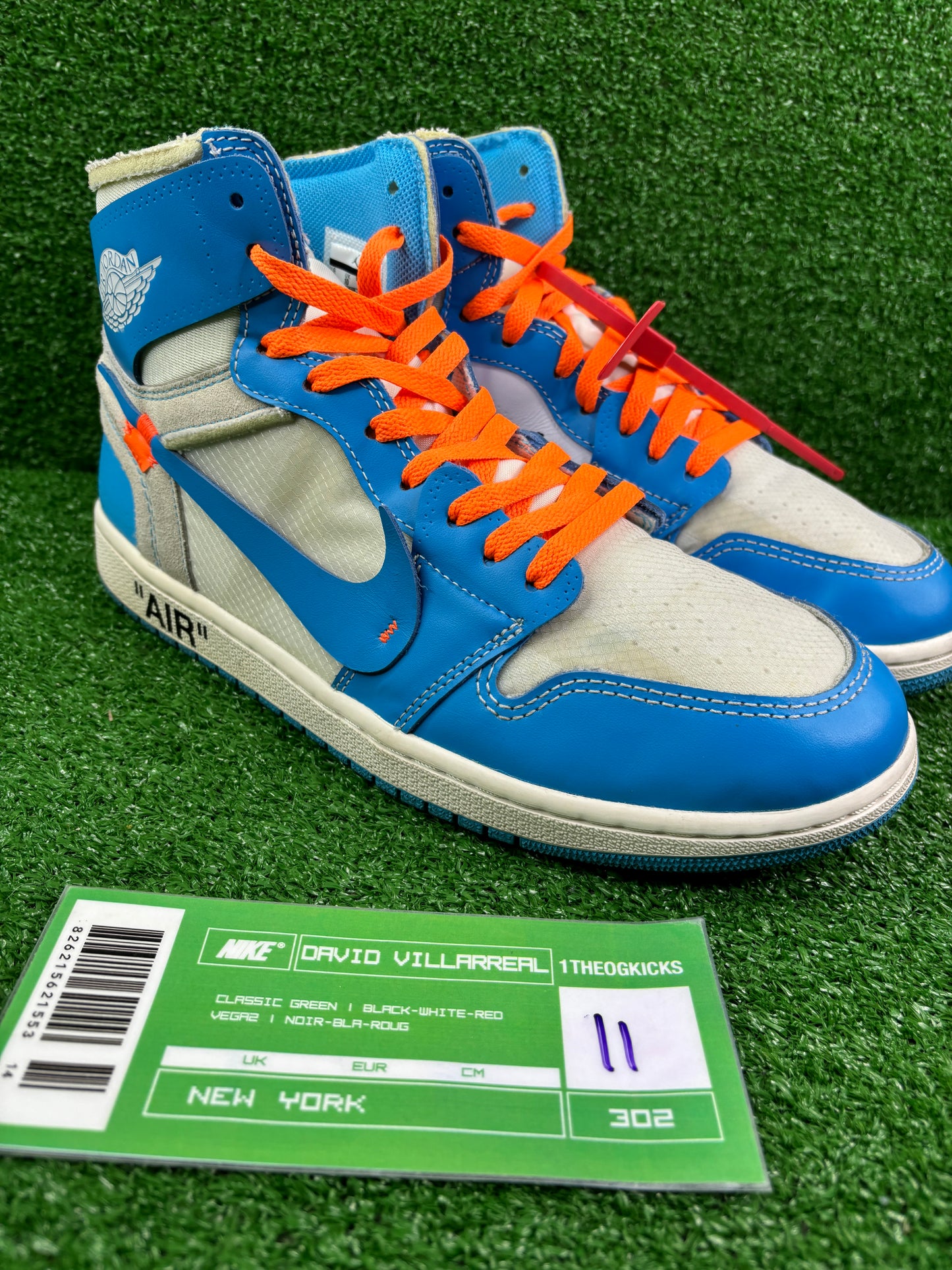 Jordan 1 OFF WHITE UNC - size 11