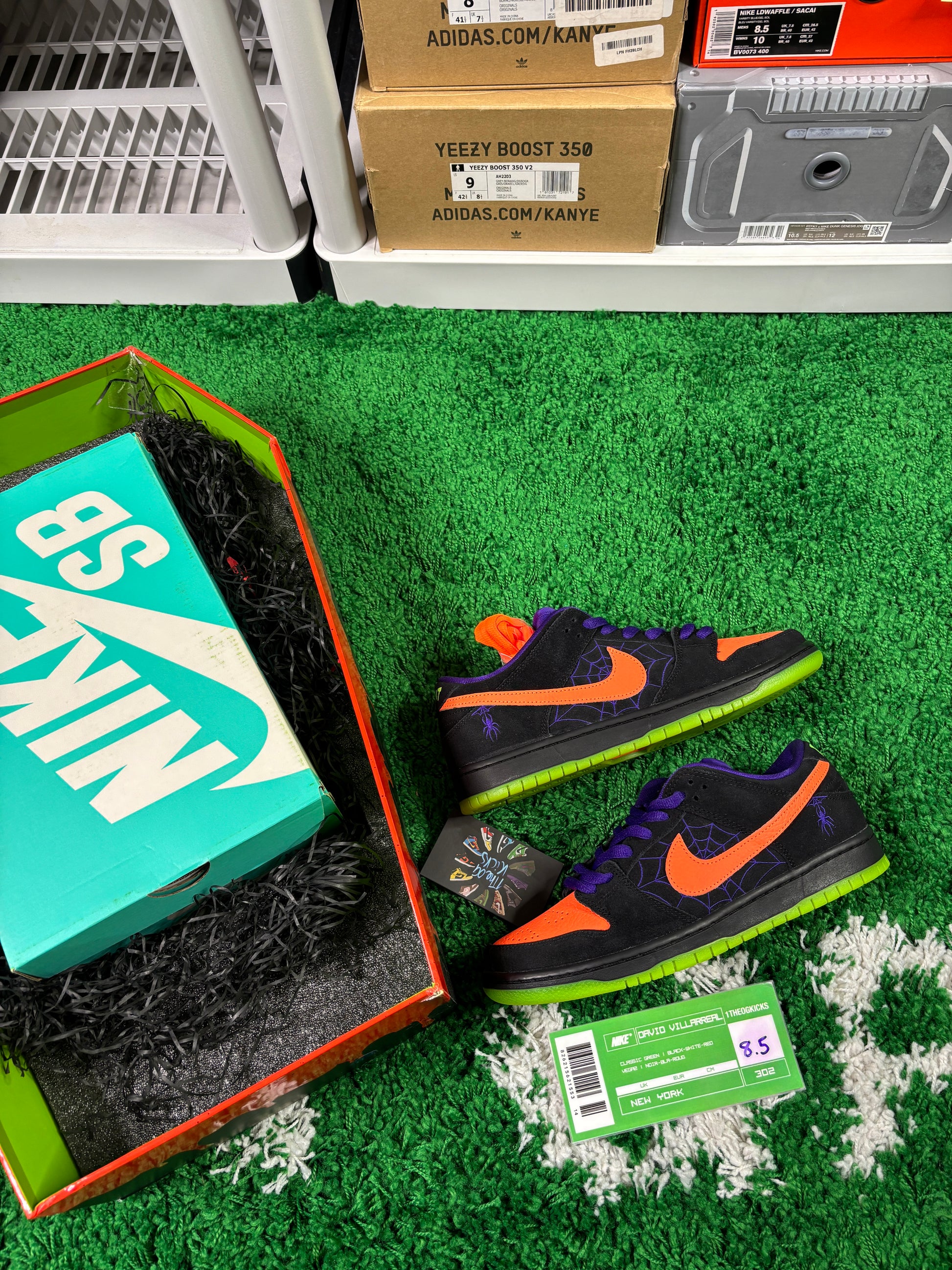 Nike Sb Night Of Mischief Special Box - Size 8.5