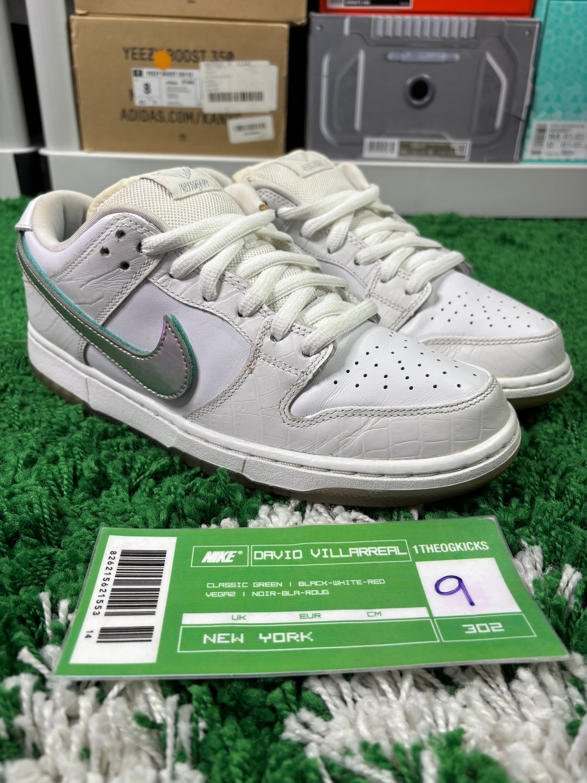 Nike Sb White Diamond - Size 9
