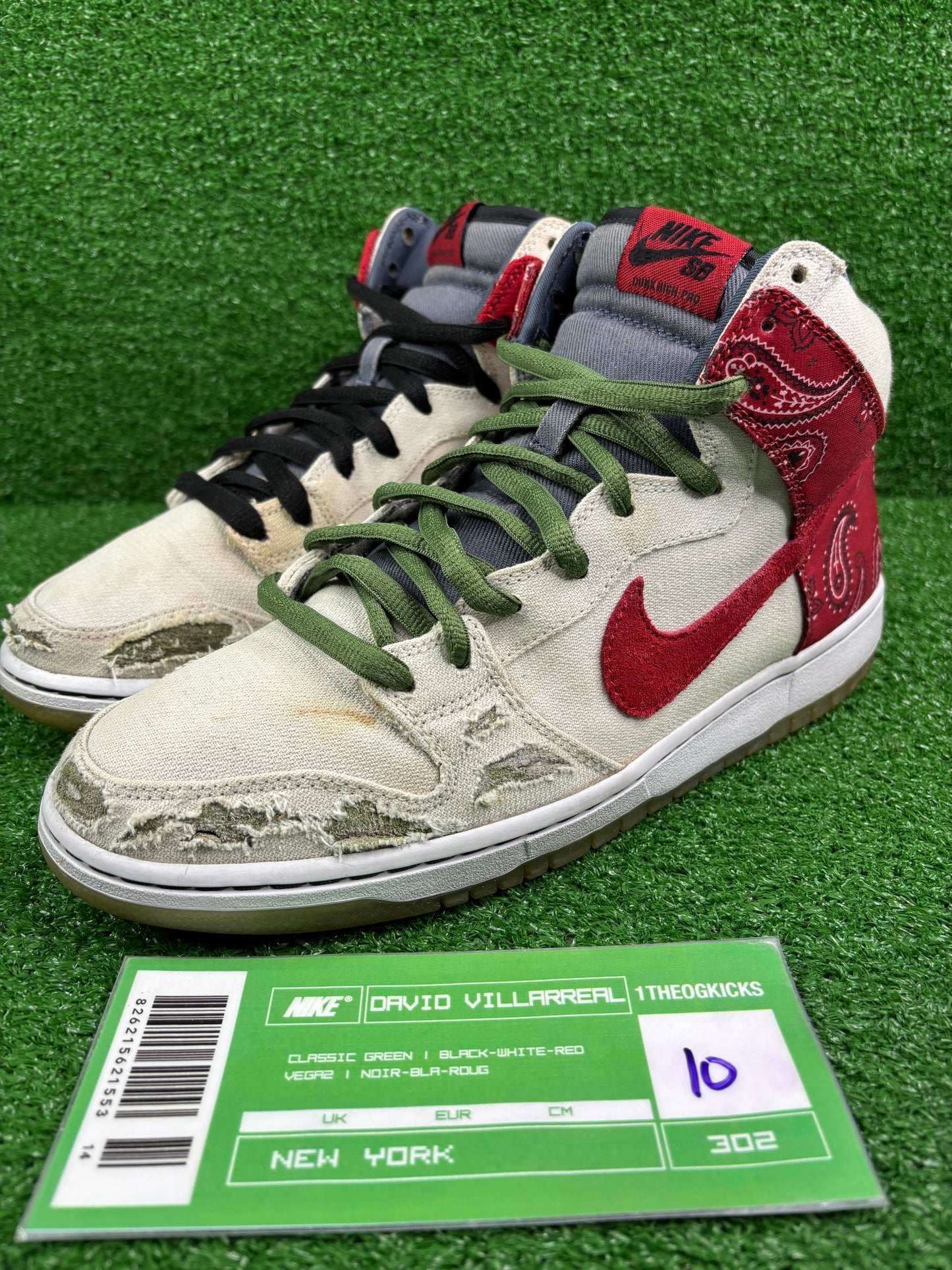 Nike Sb Cheech And Chongs - Size 10