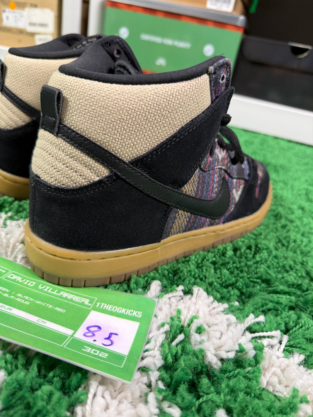 Nike Sb Hackett Sacks - Size 8.5