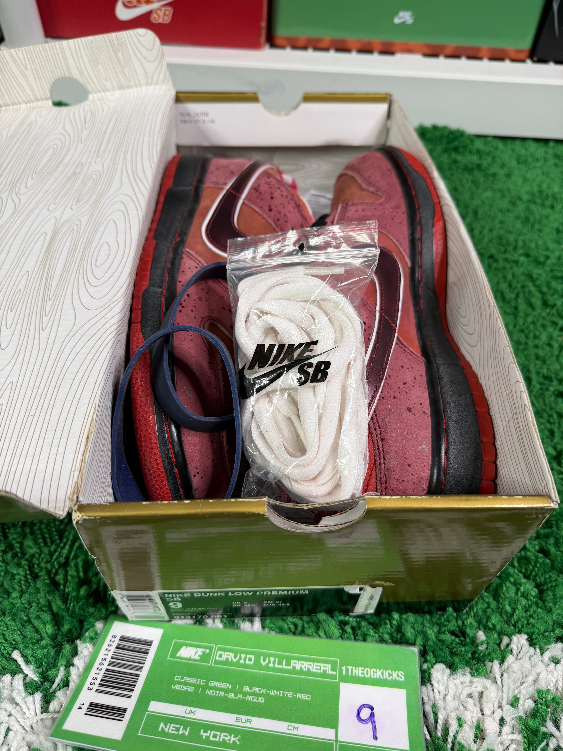 Nike Sb Red Lobsters - Size 9