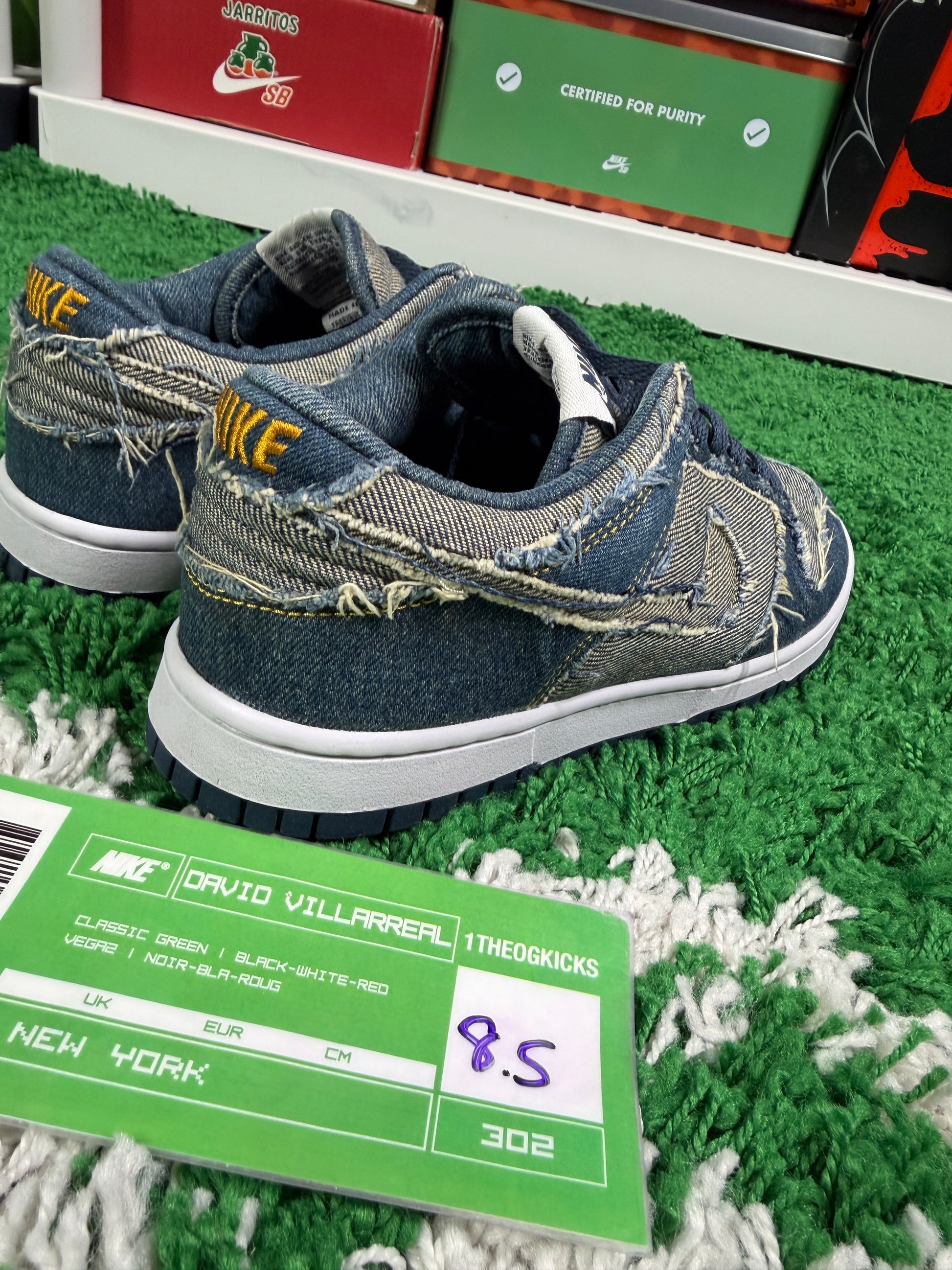 Nike Dunk CL Denim - Size 8.5