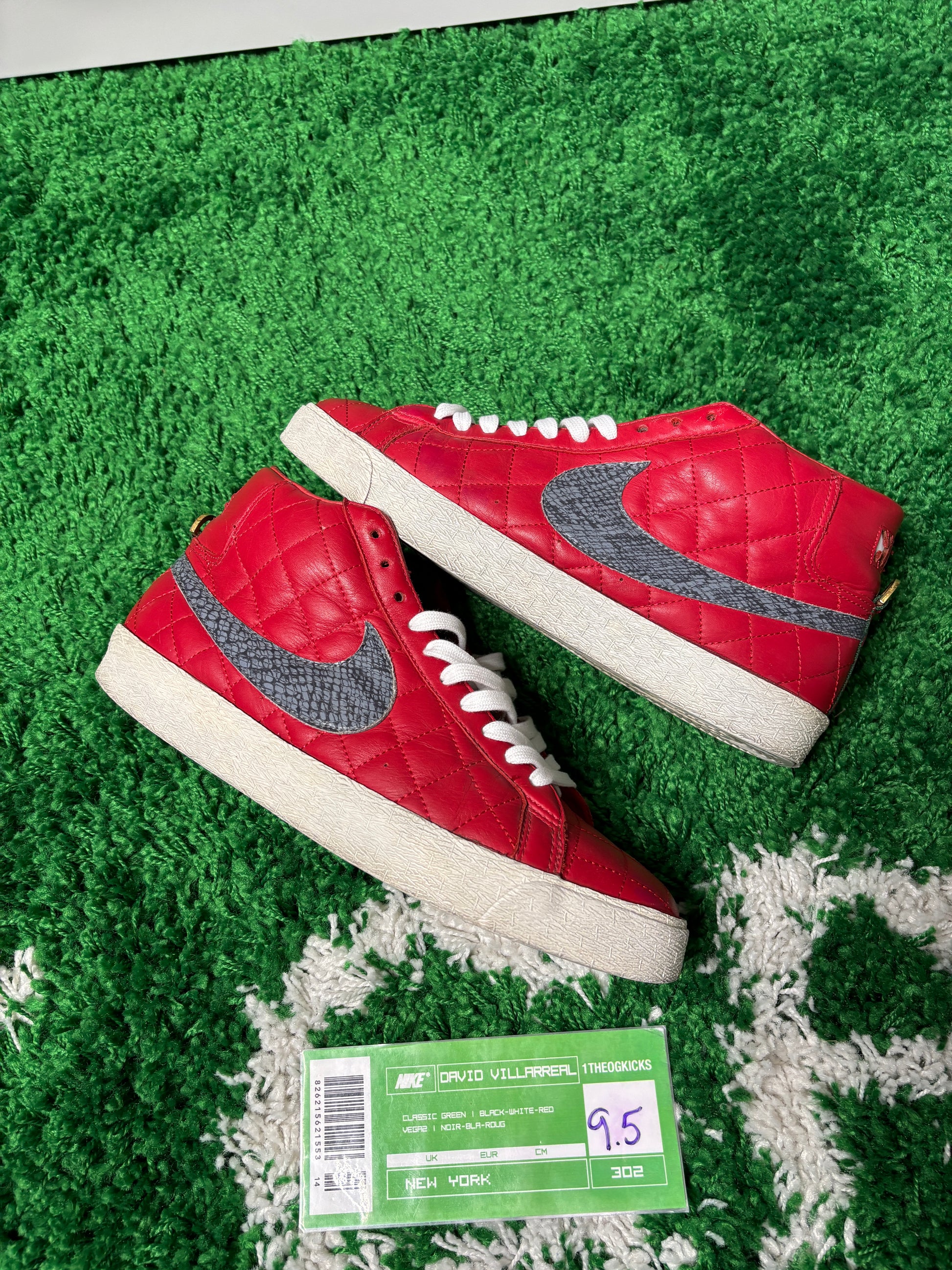 Nike Sb Red Supreme Blazer - Size 9.5
