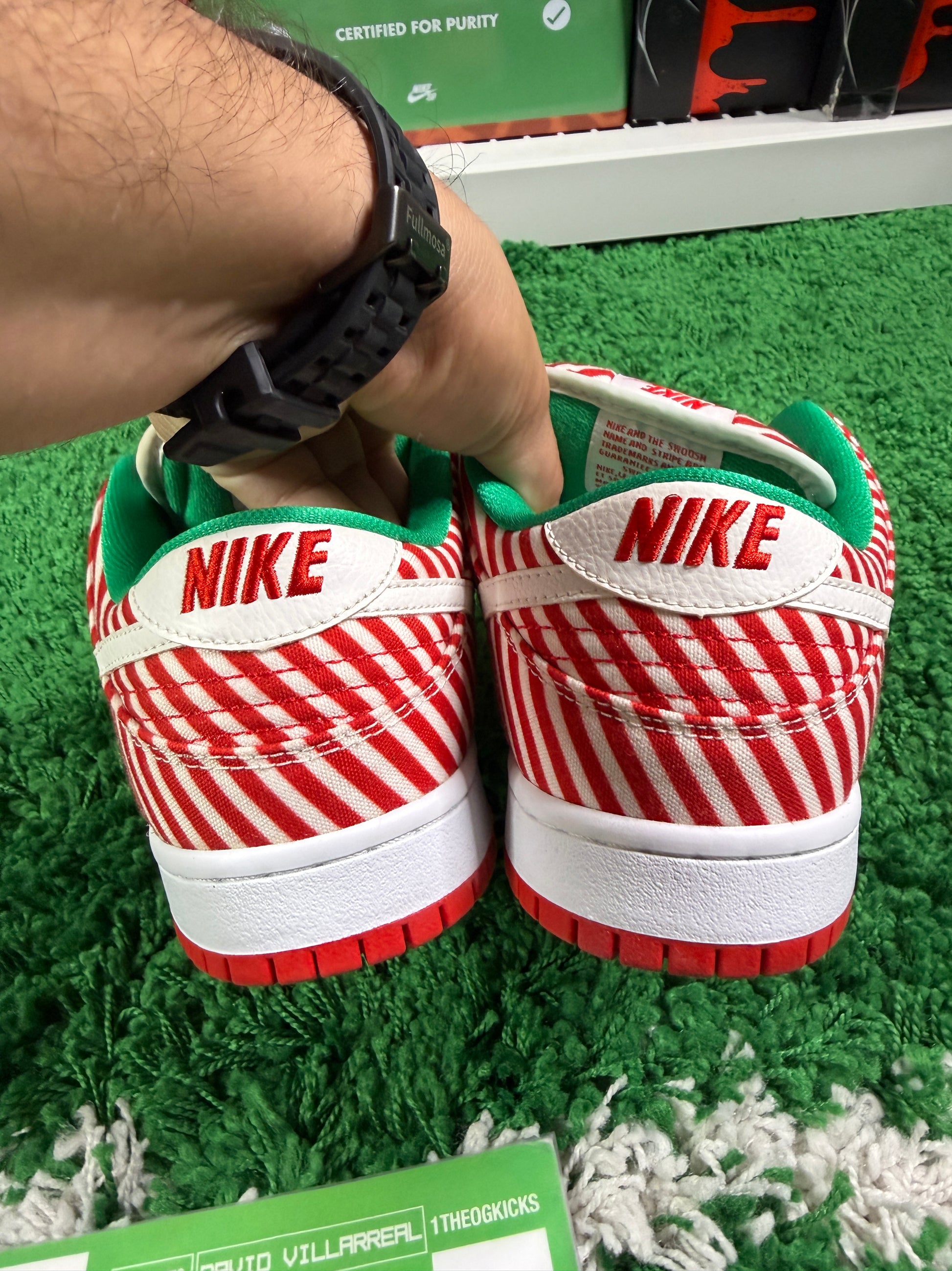 Nike Sb Candy Canes - Size 9