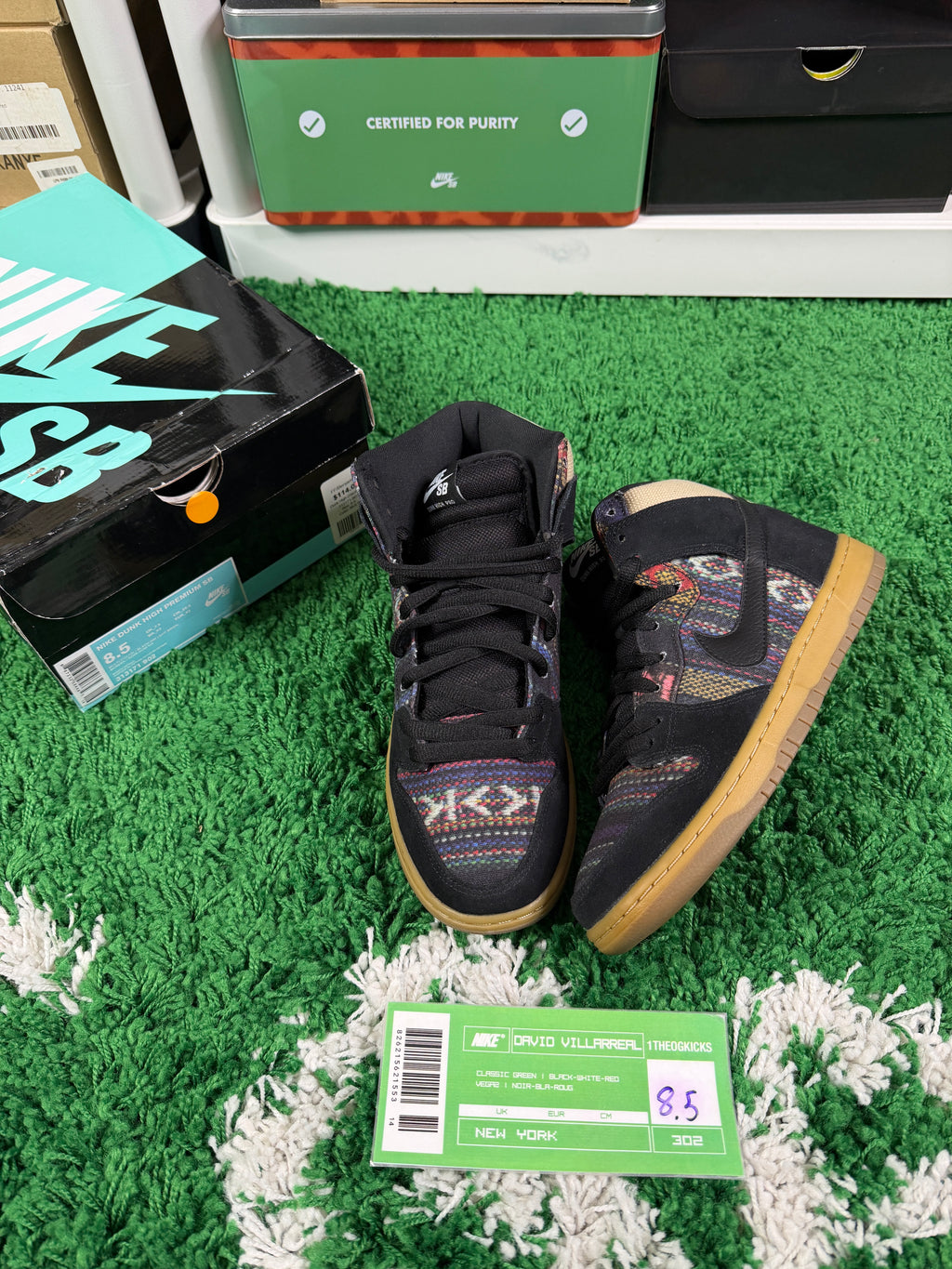 Nike Sb Hackett Sacks - Size 8.5