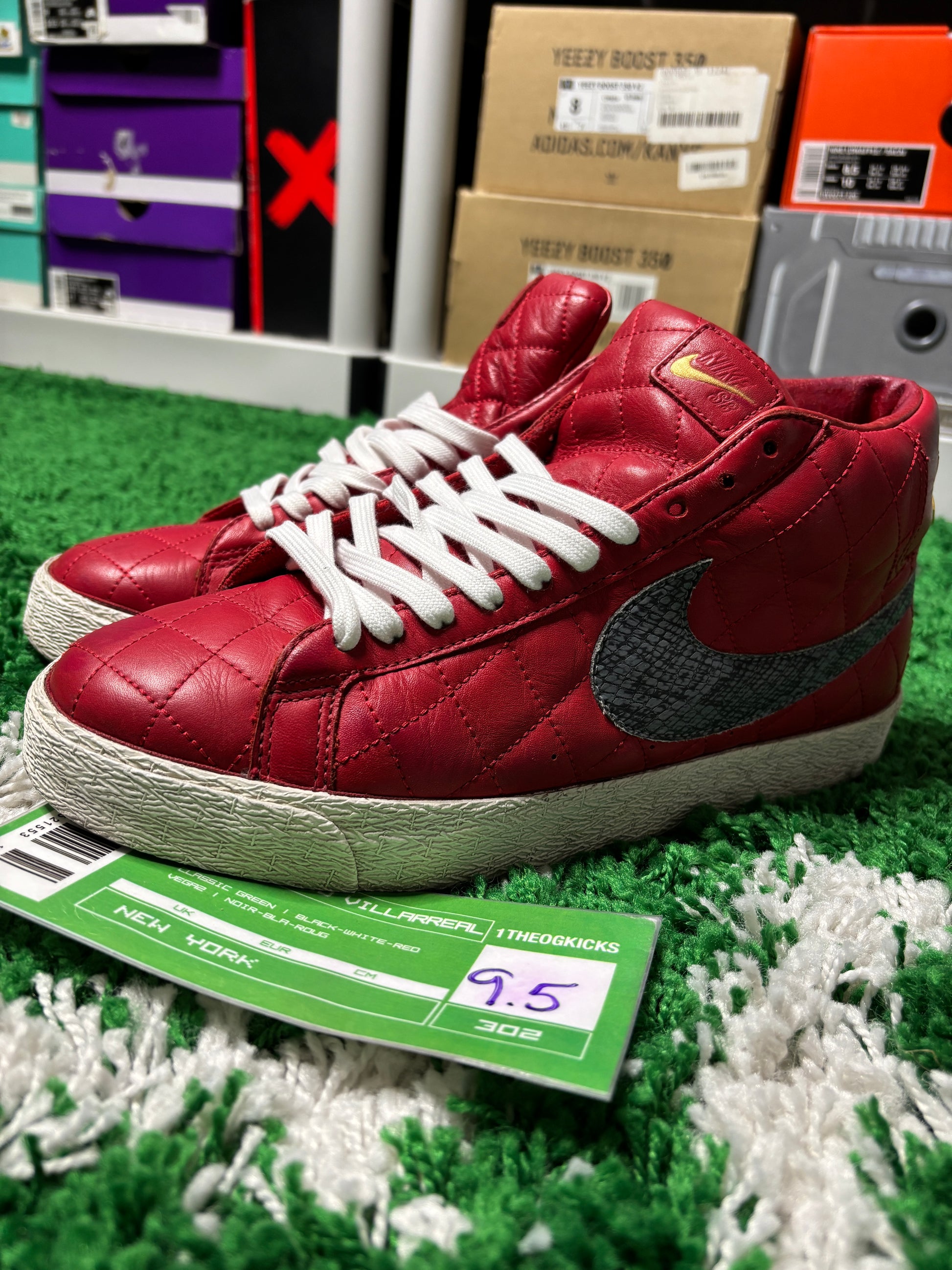 Nike Sb Red Supreme Blazer - Size 9.5