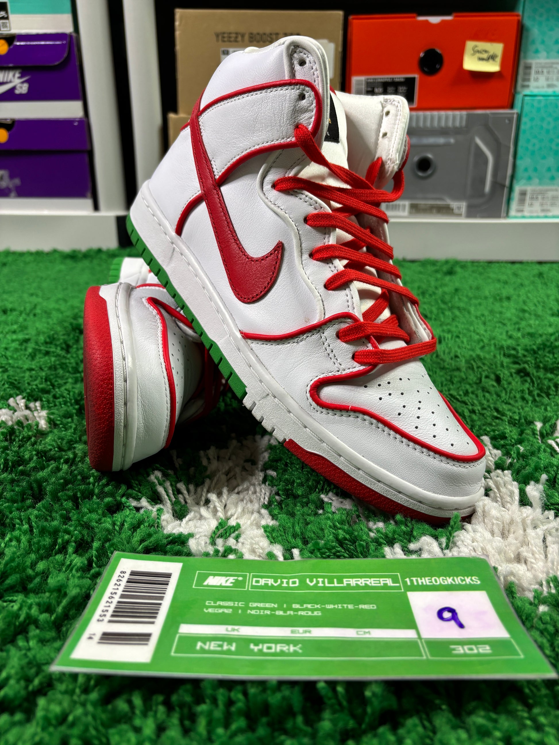 Nike Sb Paul Rodriguez Boxing High - Size 9