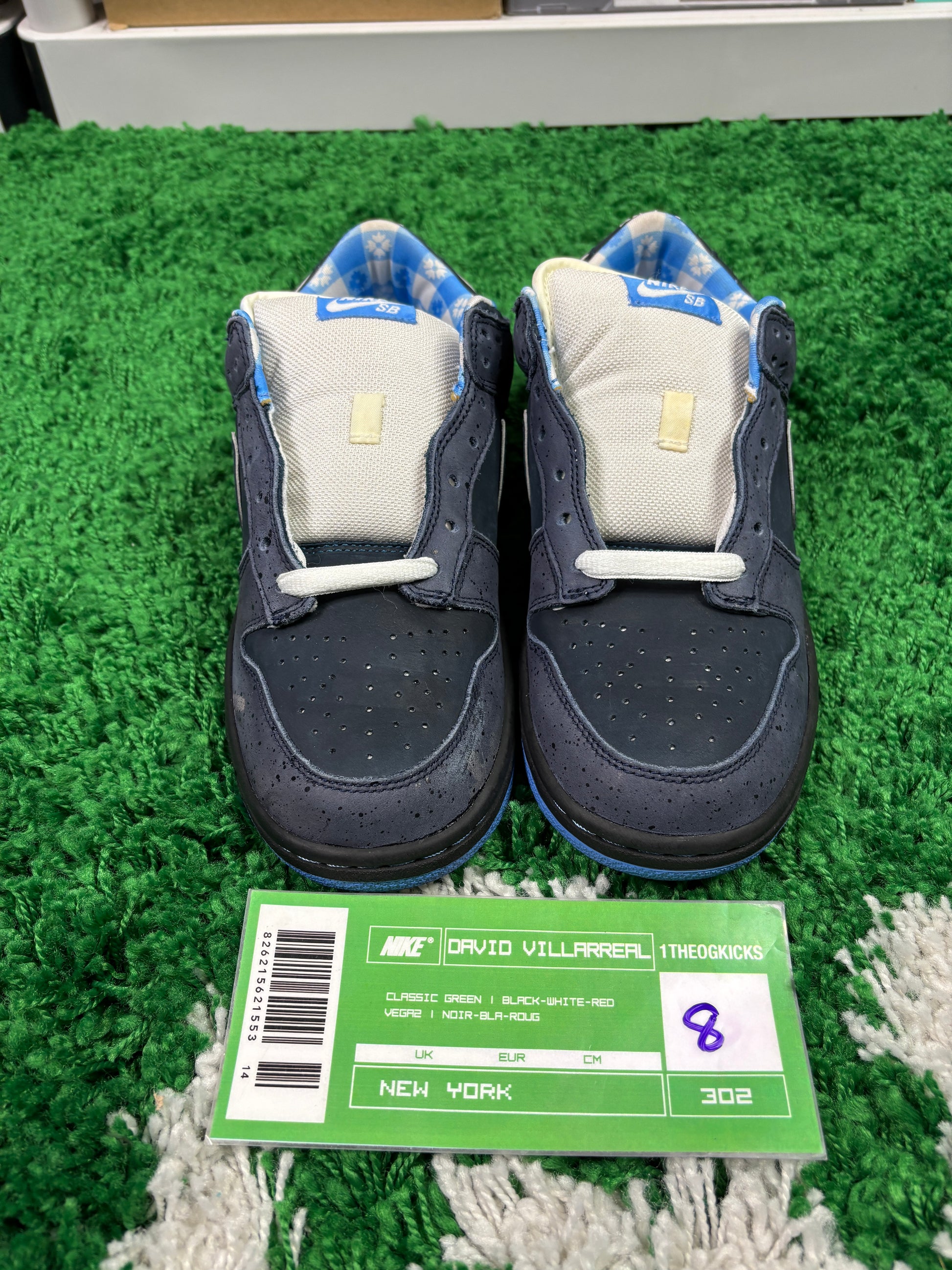 Nike Sb Blue Lobsters - Size 8