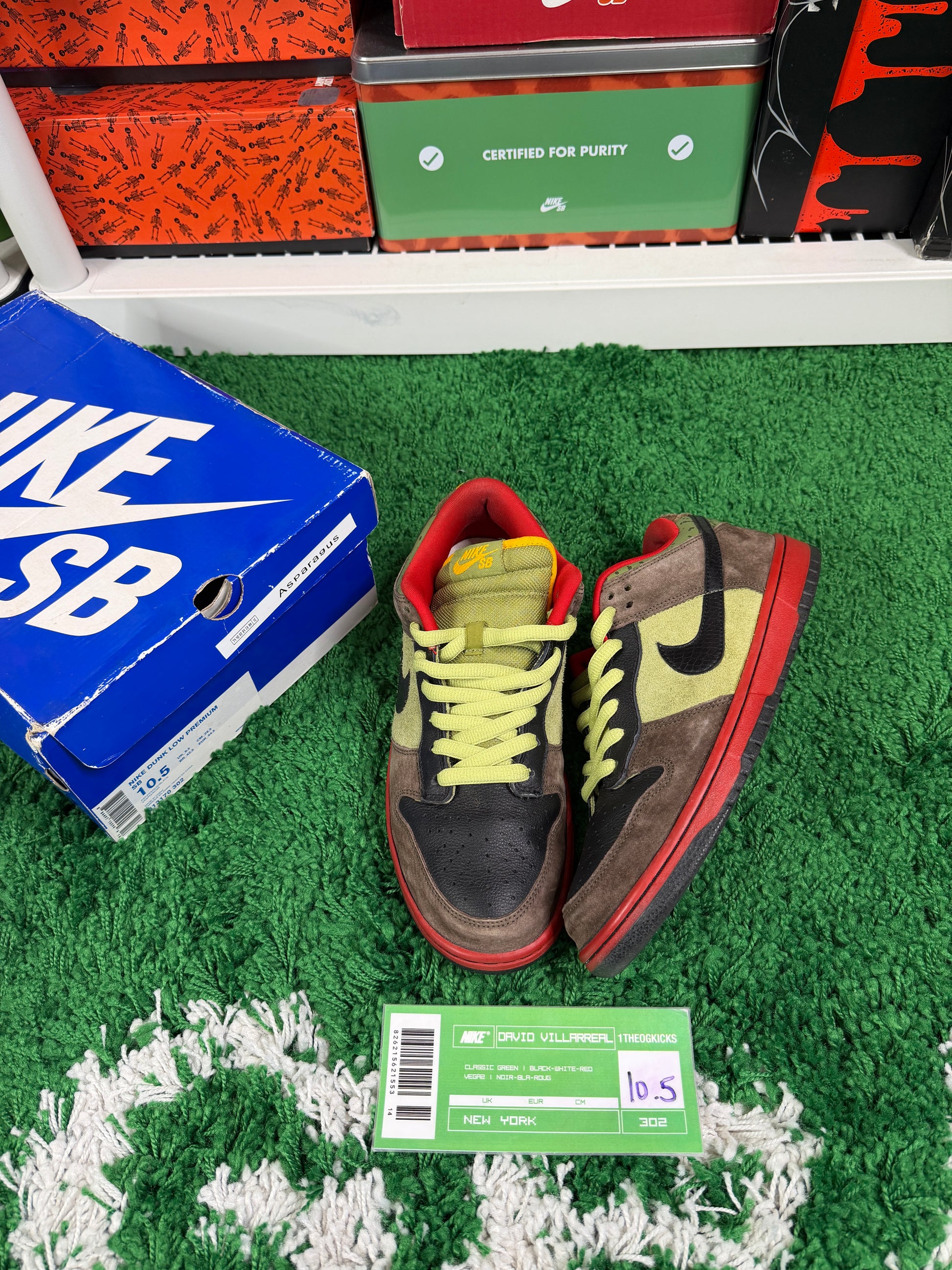 Nike Sb Asparagus - Size 10.5
