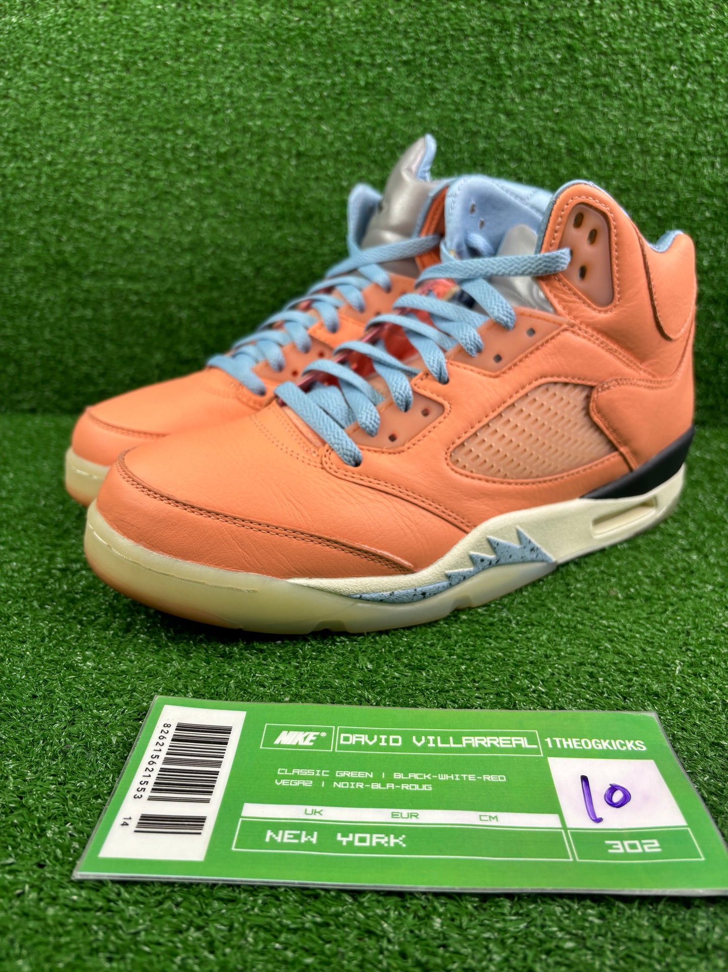 Jordan 5 DJ Khaled Crimson - Size 10