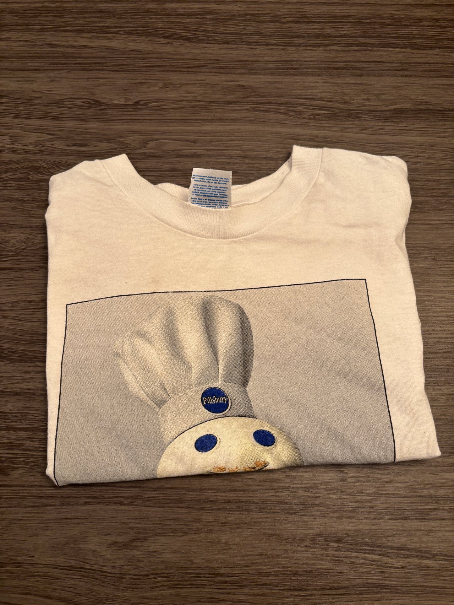 Vintage Pillsbury Doughboy Tee x Tommy Pokefinger - Size L