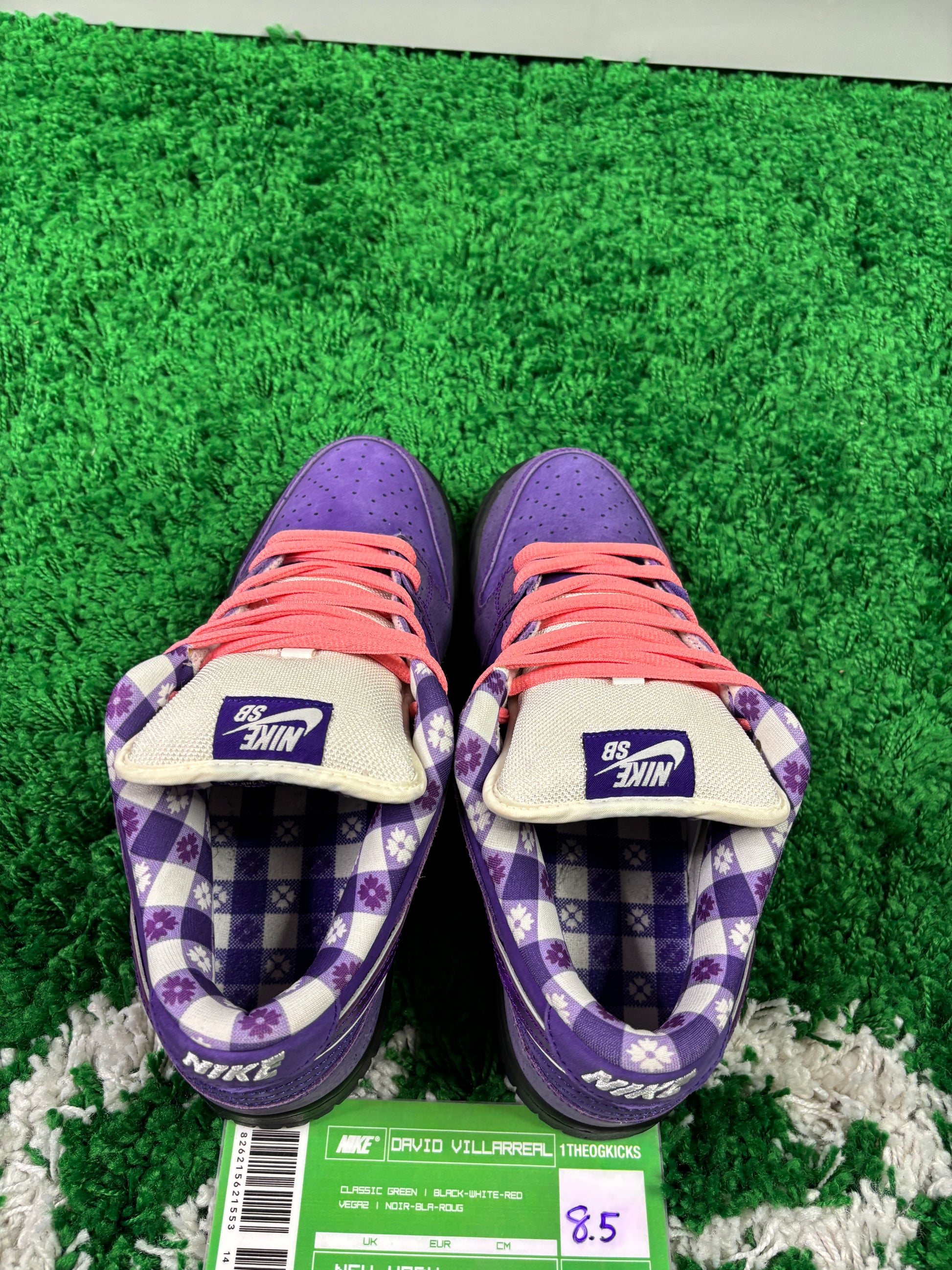 Nike Sb Purple Lobsters - Size 8.5
