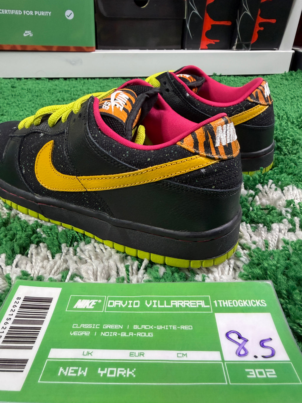 Nike Sb Space Tigers - Size 8.5