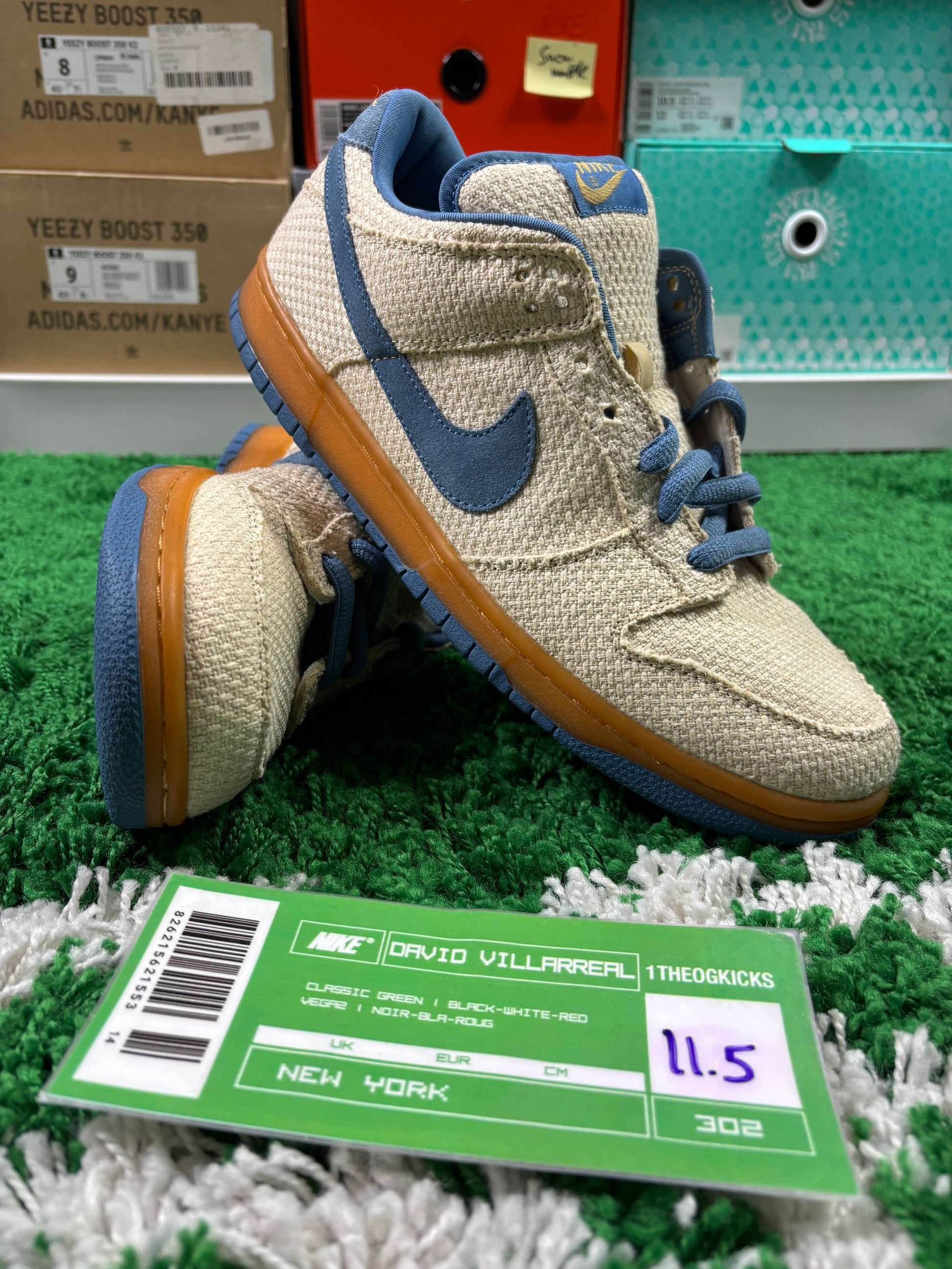 Nike Sb Blue Hemps - Size 11.5