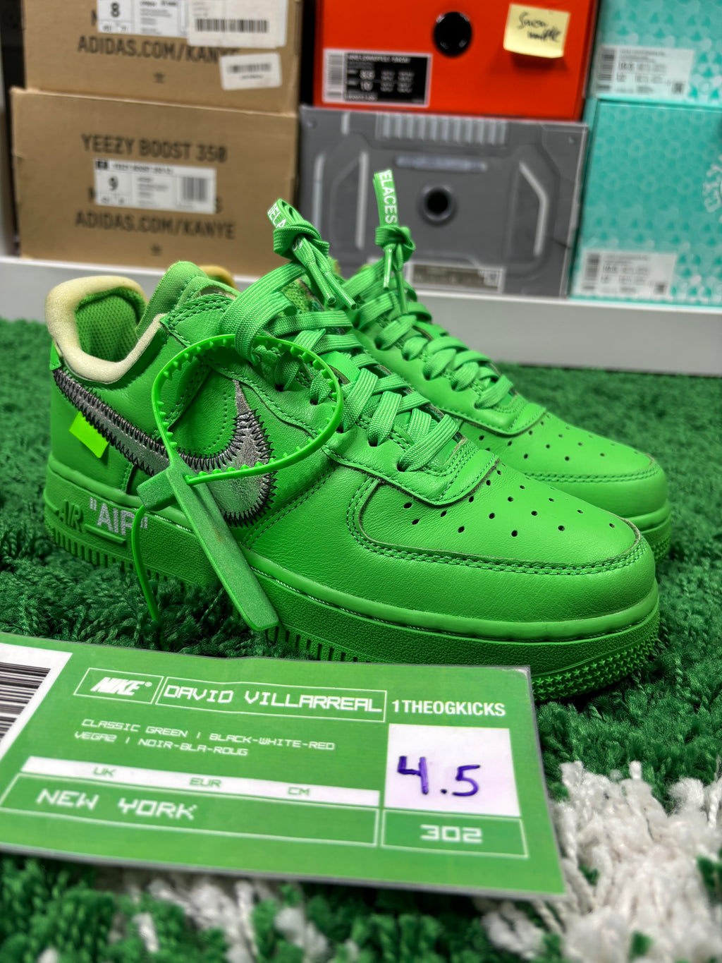 Air Force 1 Off White Brooklyn - Size 4.5