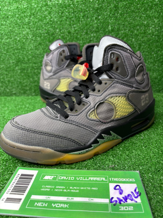 Jordan 5 Off-White Muslin SAMPLE - Size 8