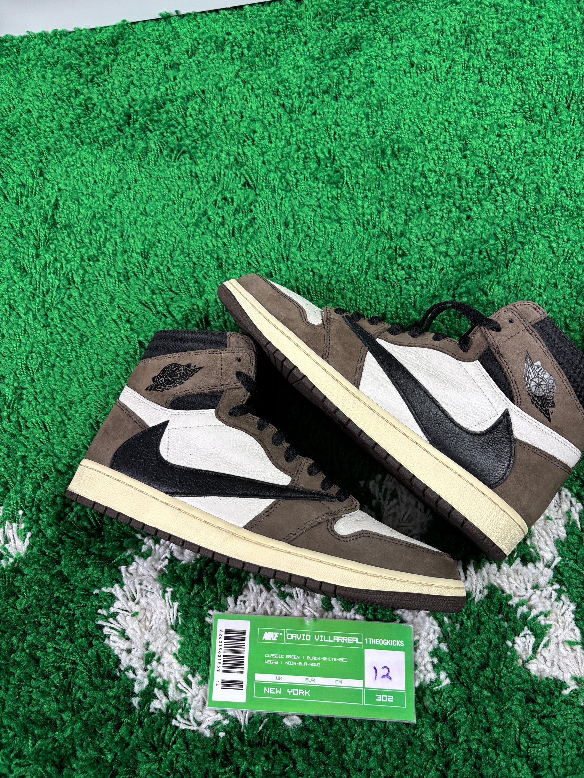 Jordan 1 Travis Scott Mocha - Size 12