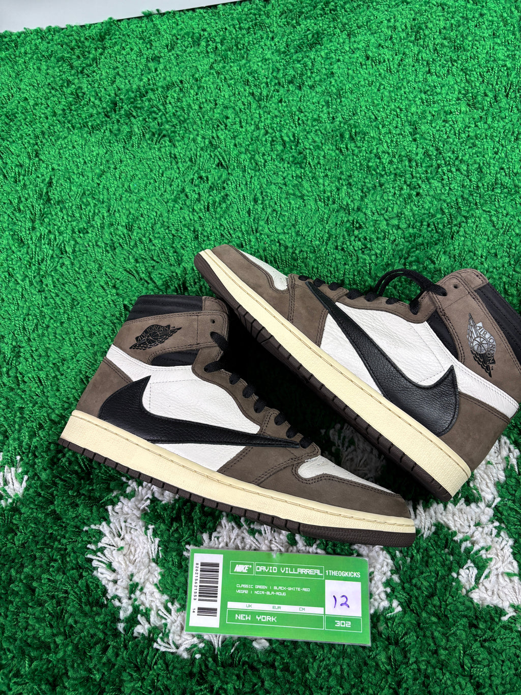 Jordan 1 Travis Scott Mocha - Size 12