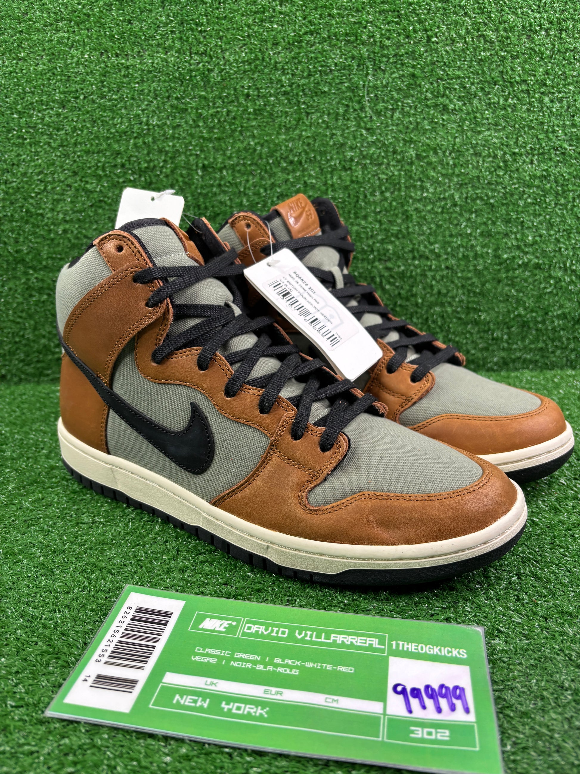 Nike Sb Baroque Brown Sample - Size 9
