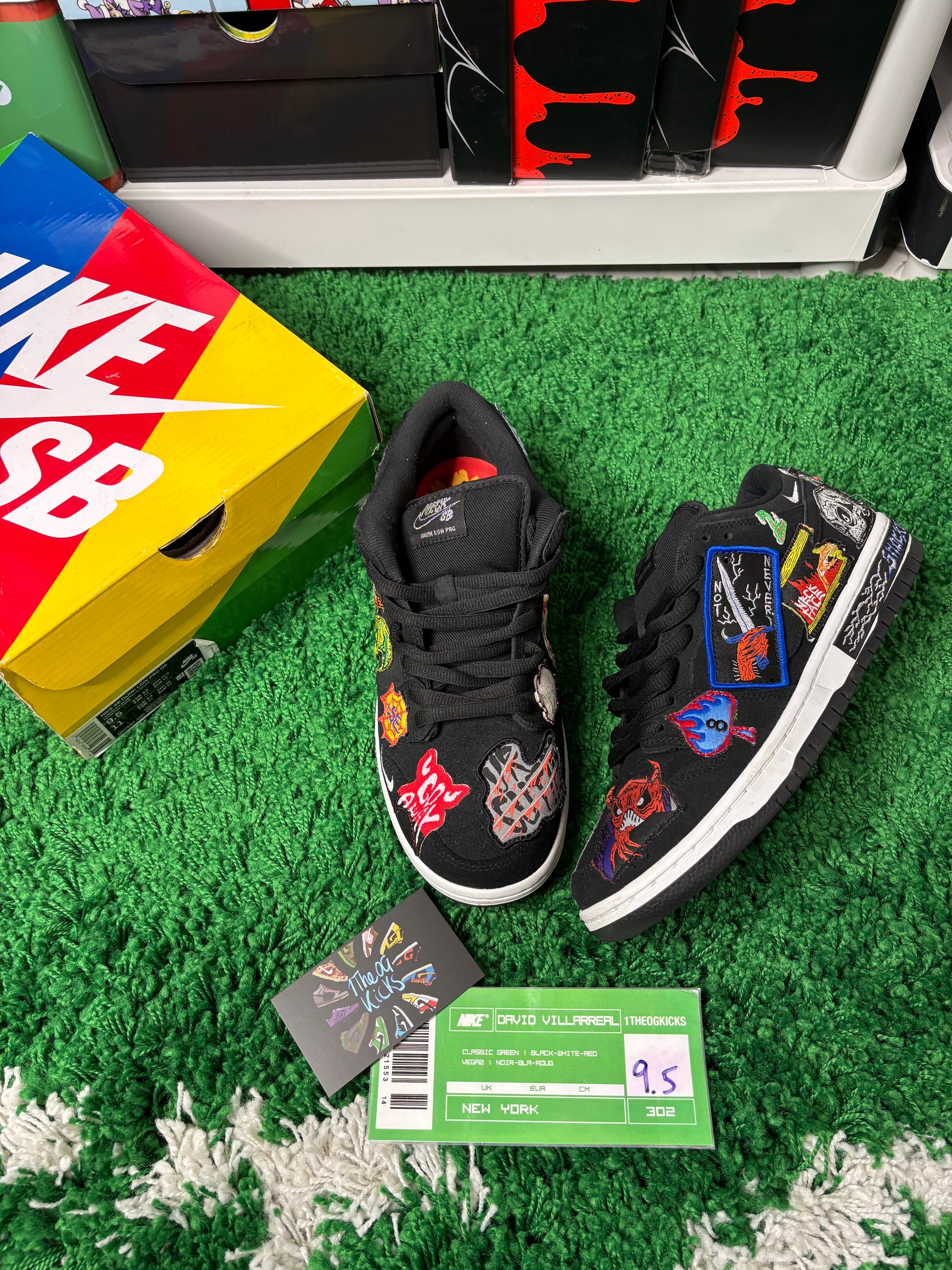 Nike Sb Nasty Neckface - Size 9.5