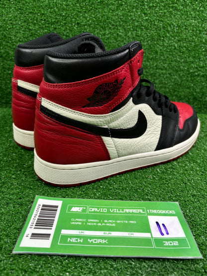 Air Jordan 1 Bred Toe - Size 11