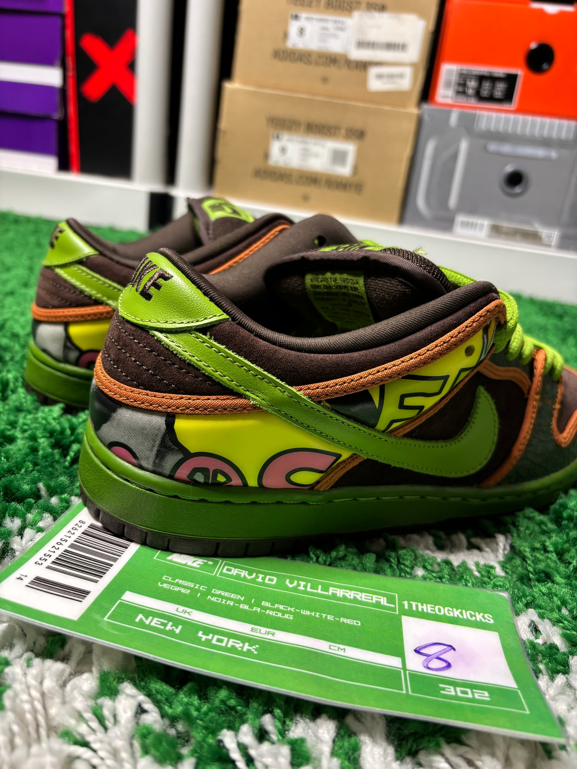 Nike Sb De La Soul Low - Size 8