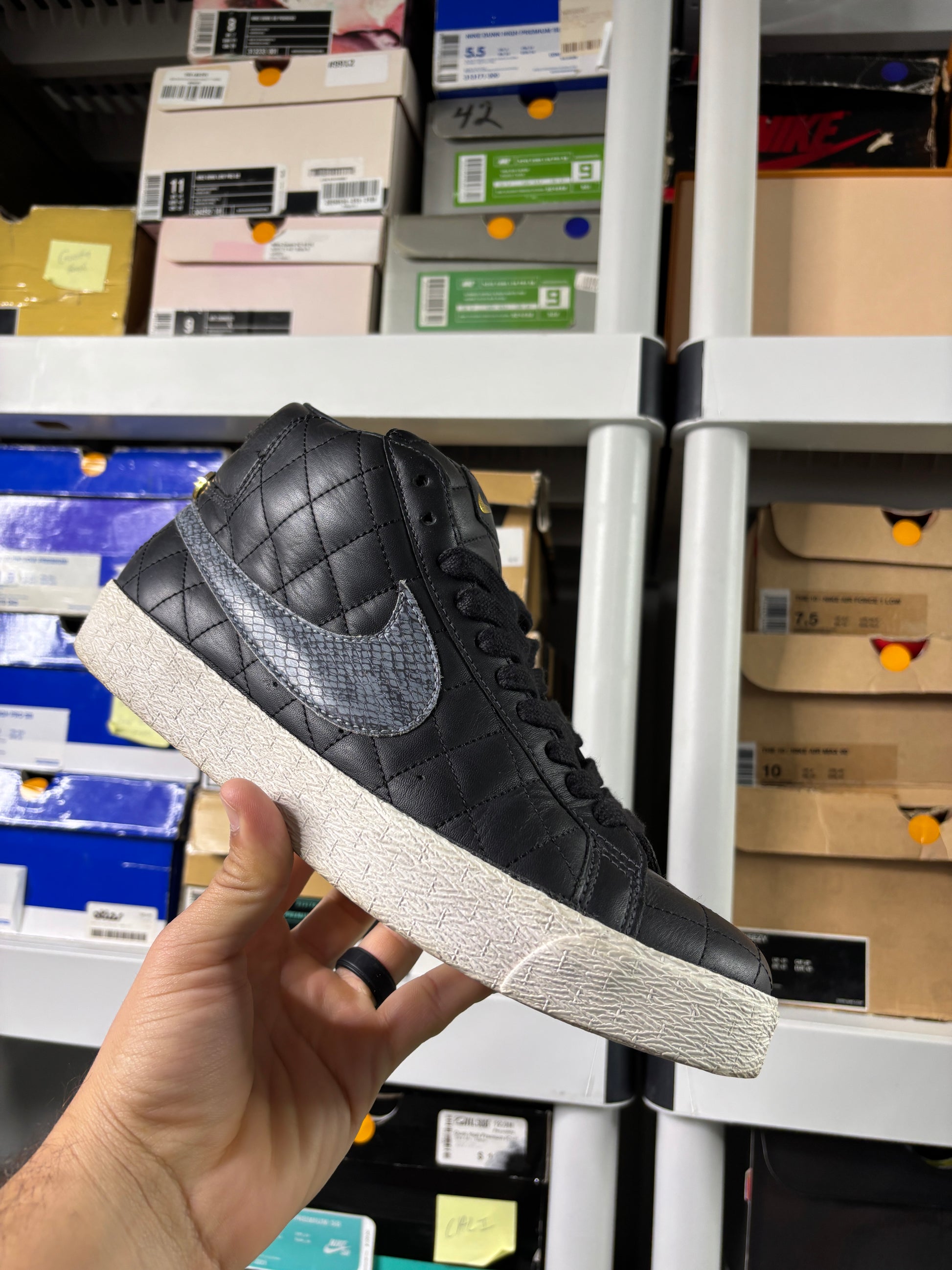 Nike Sb Black Supreme Blazer - Size 10