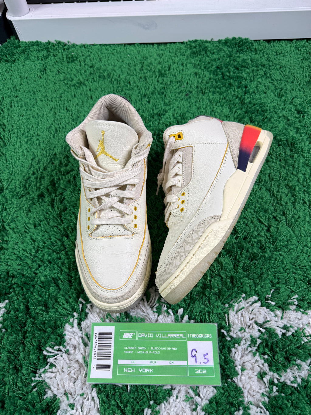 Jordan 3 J Balvin - Size 9.5