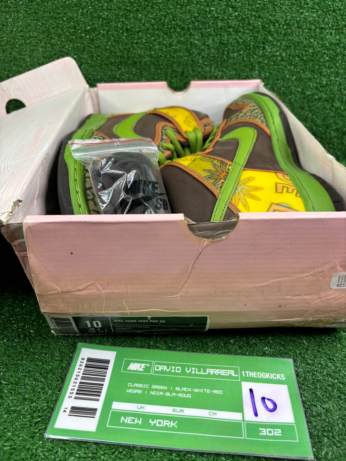 Nike Sb De La Soul High - Size 10