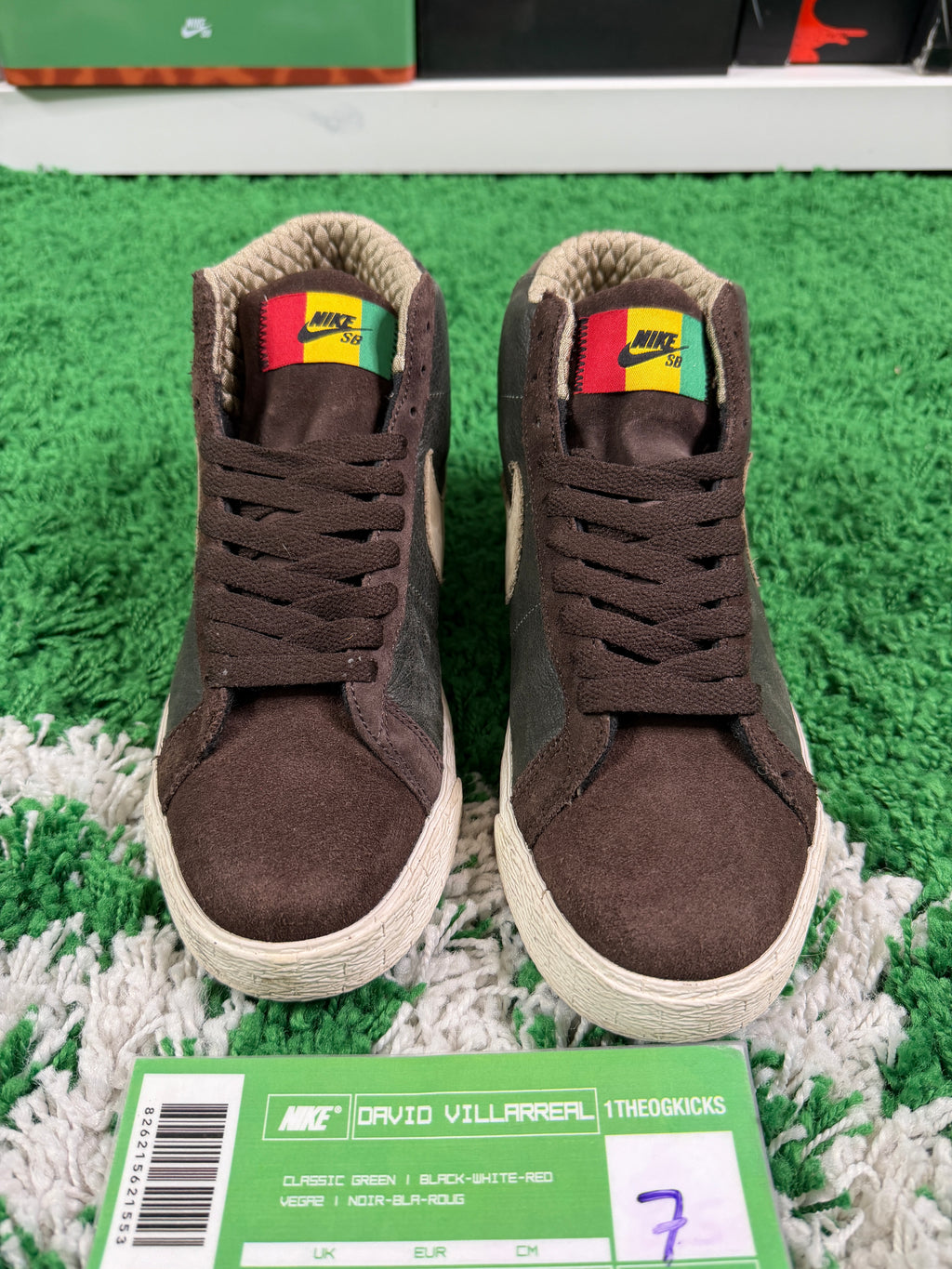 Nike Sb Elite Rasta Ants - Size 7