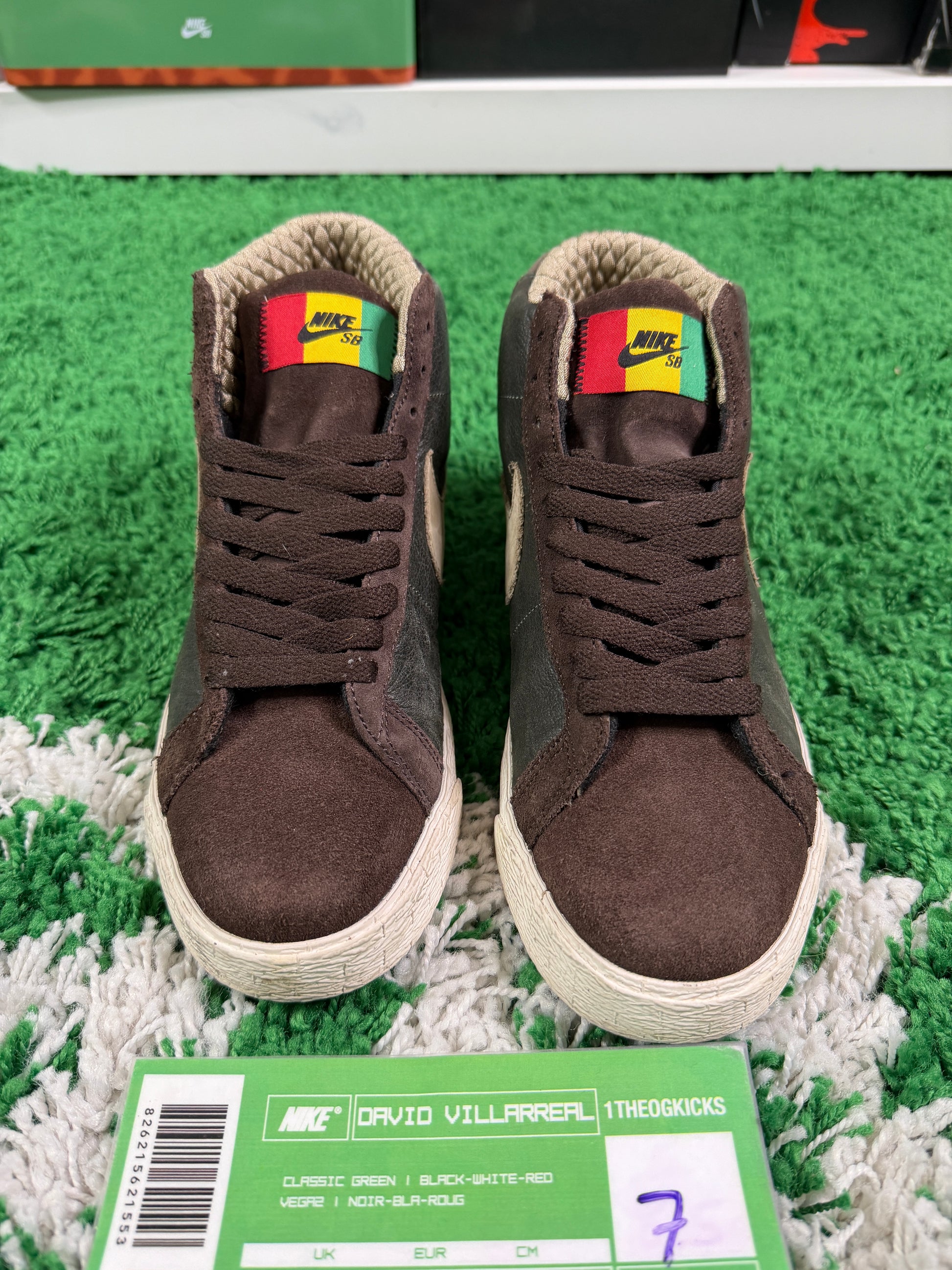 Nike Sb Elite Rasta Ants - Size 7