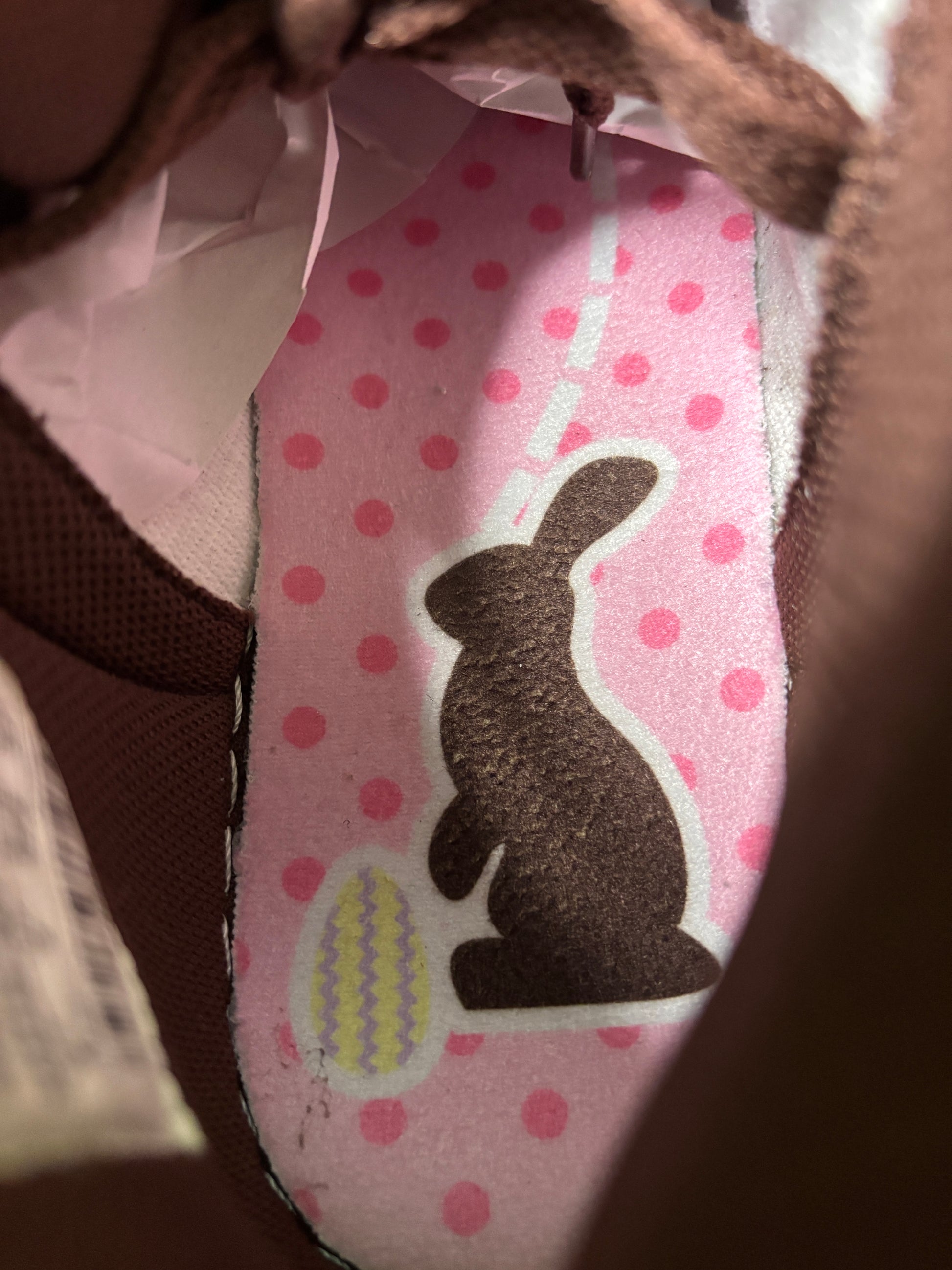 Nike Dunk Easter Poka Dot Chocolates - Size 9