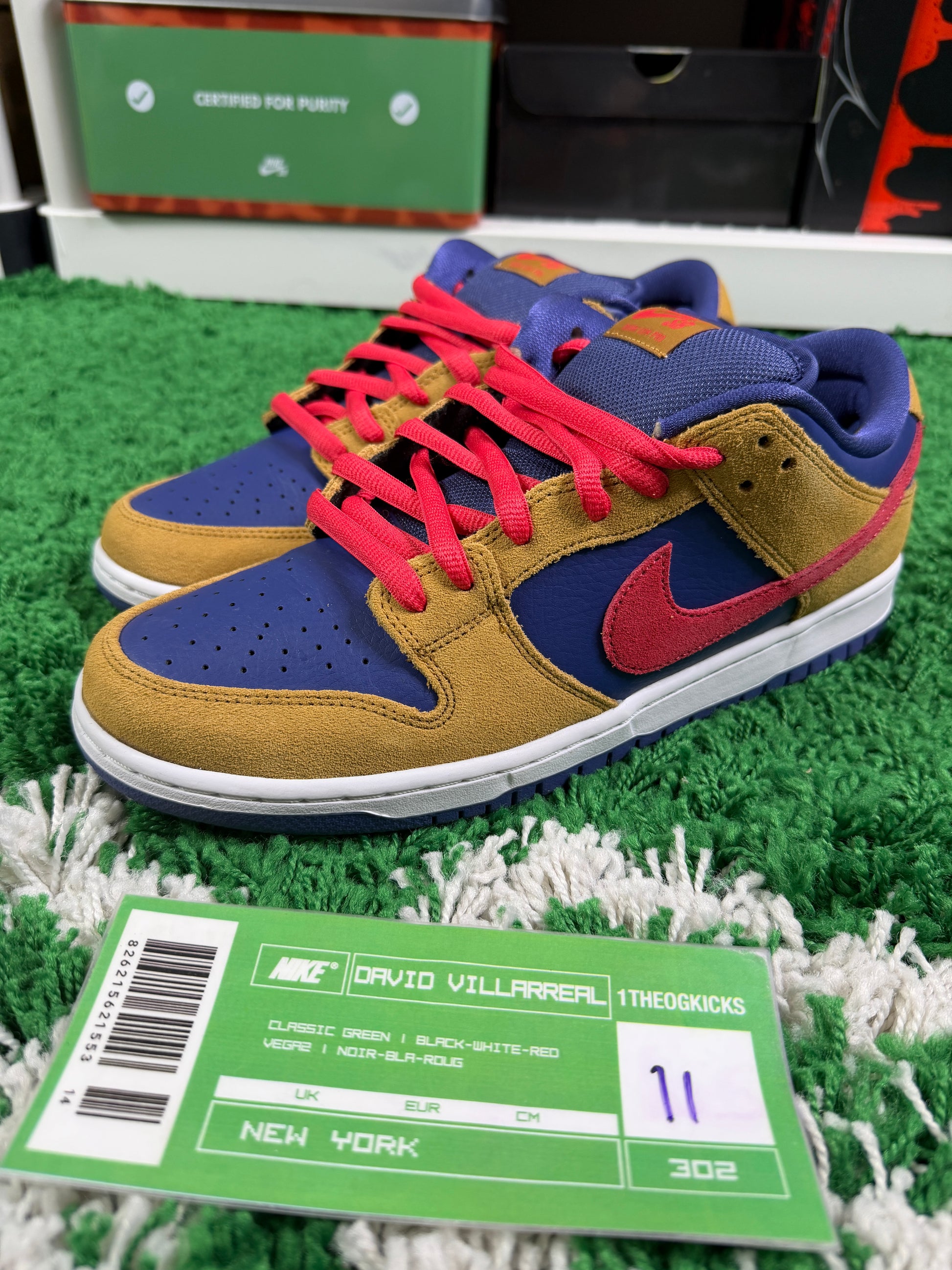 Nike Sb Reverse Papa Bear Lows - Size 11