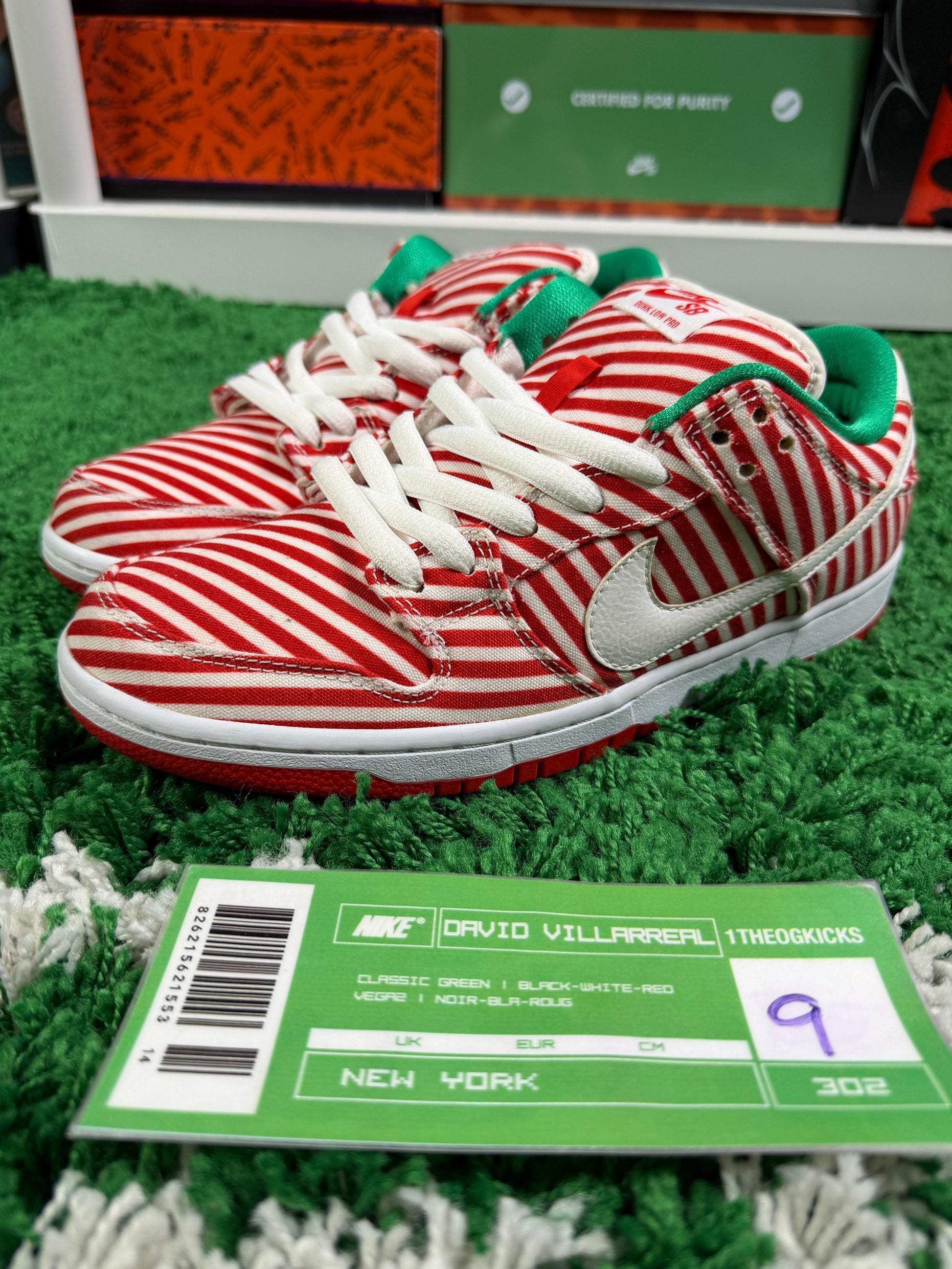 Nike Sb Candy Canes - Size 9