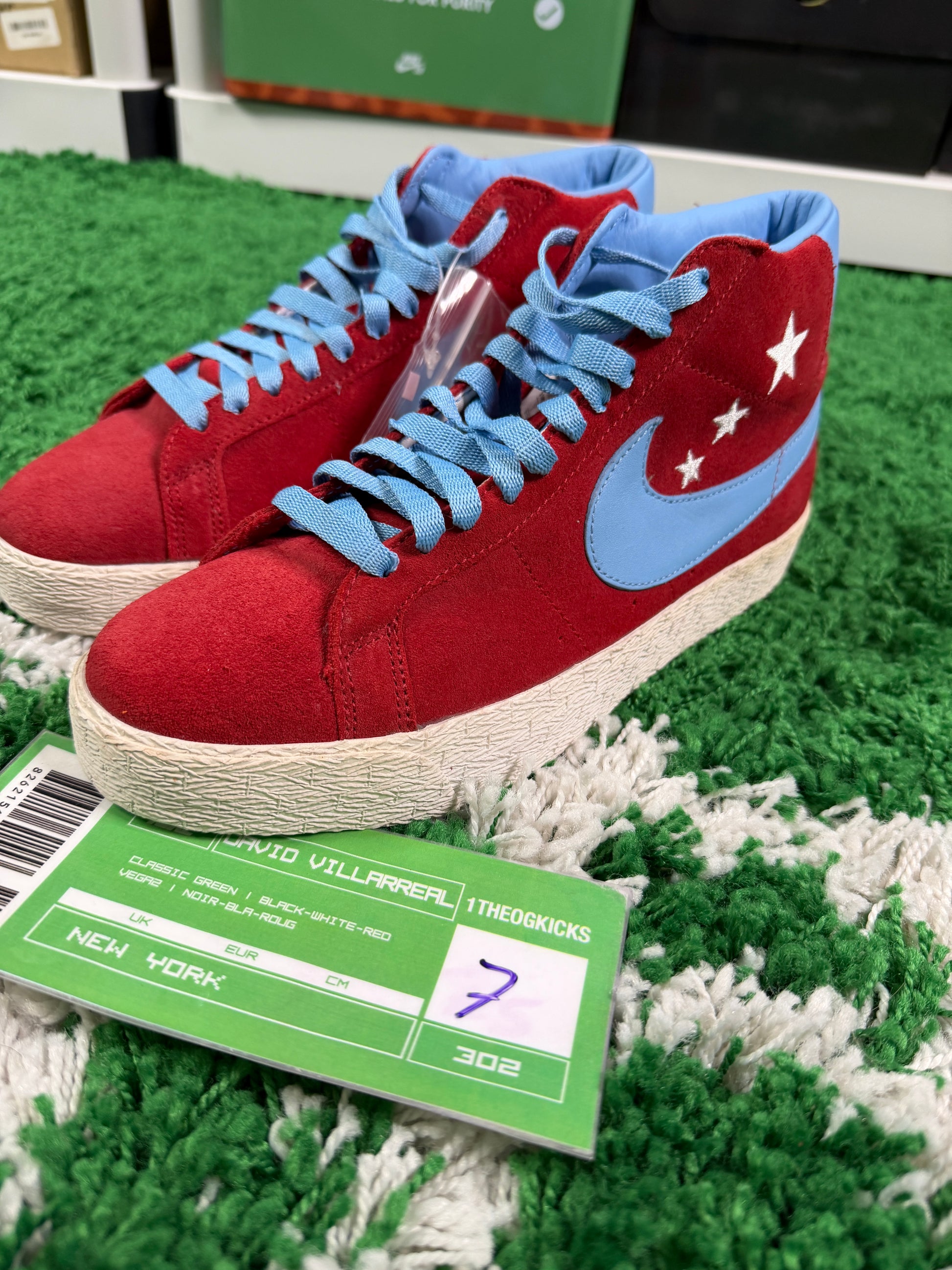 Nike Sb Vanilla Ice Blazers - Size 7