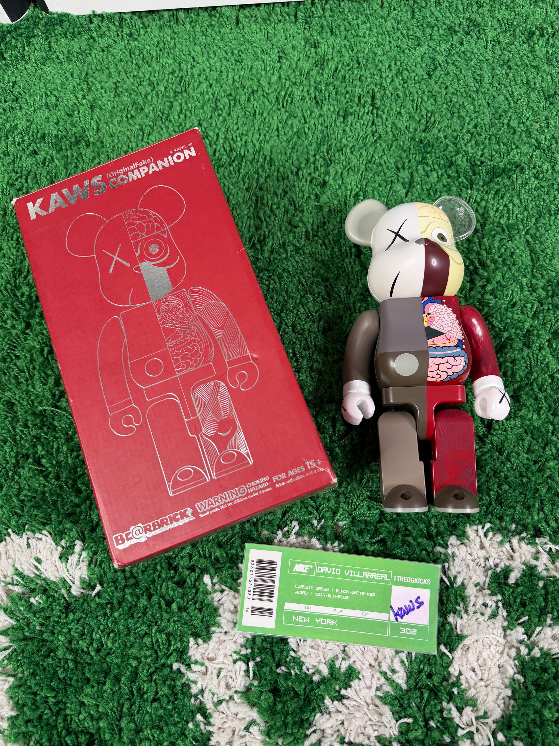 KAWS Bearbrick Dissected 400%