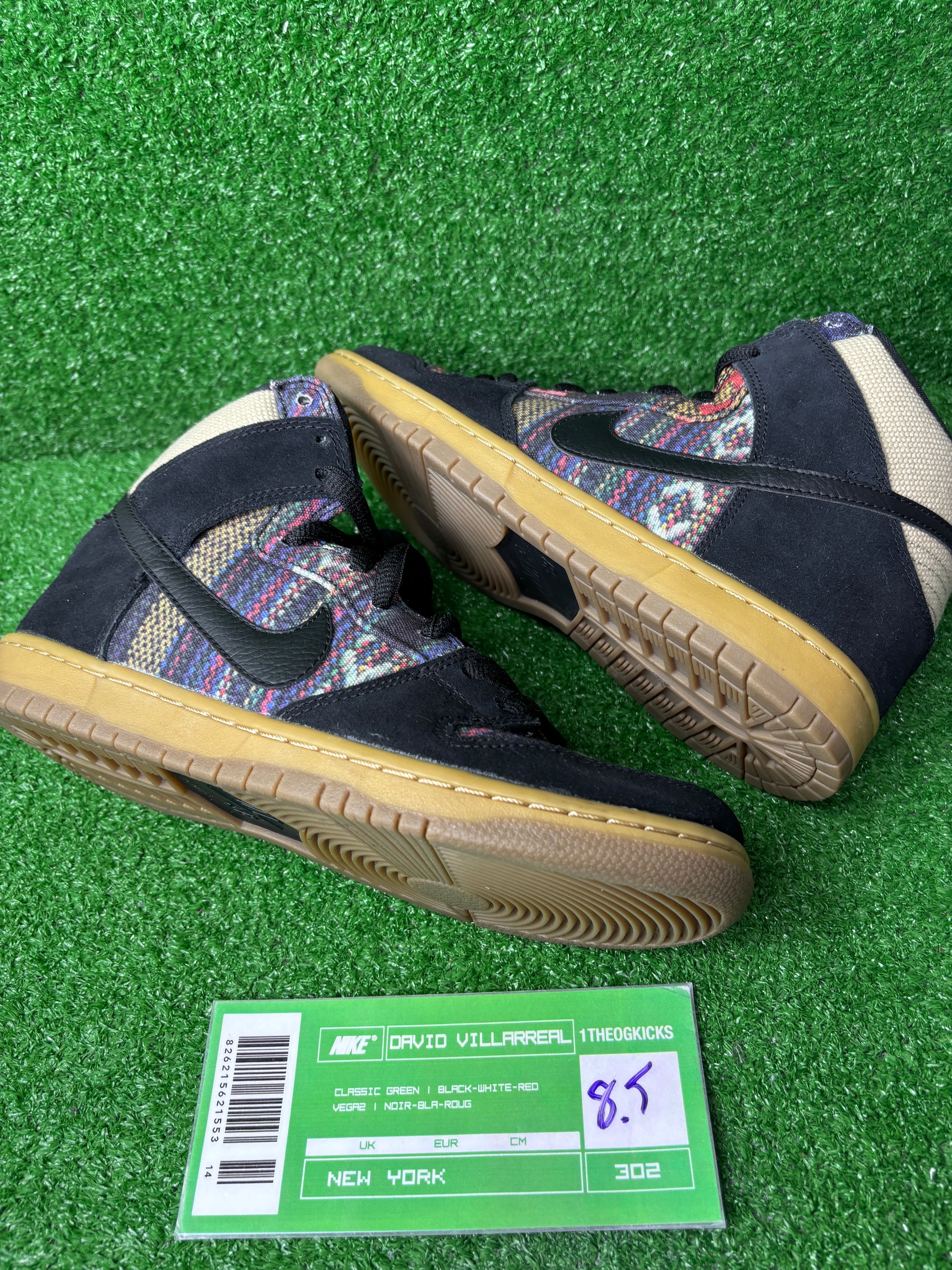 Nike Sb Hackett Sacks - Size 8.5